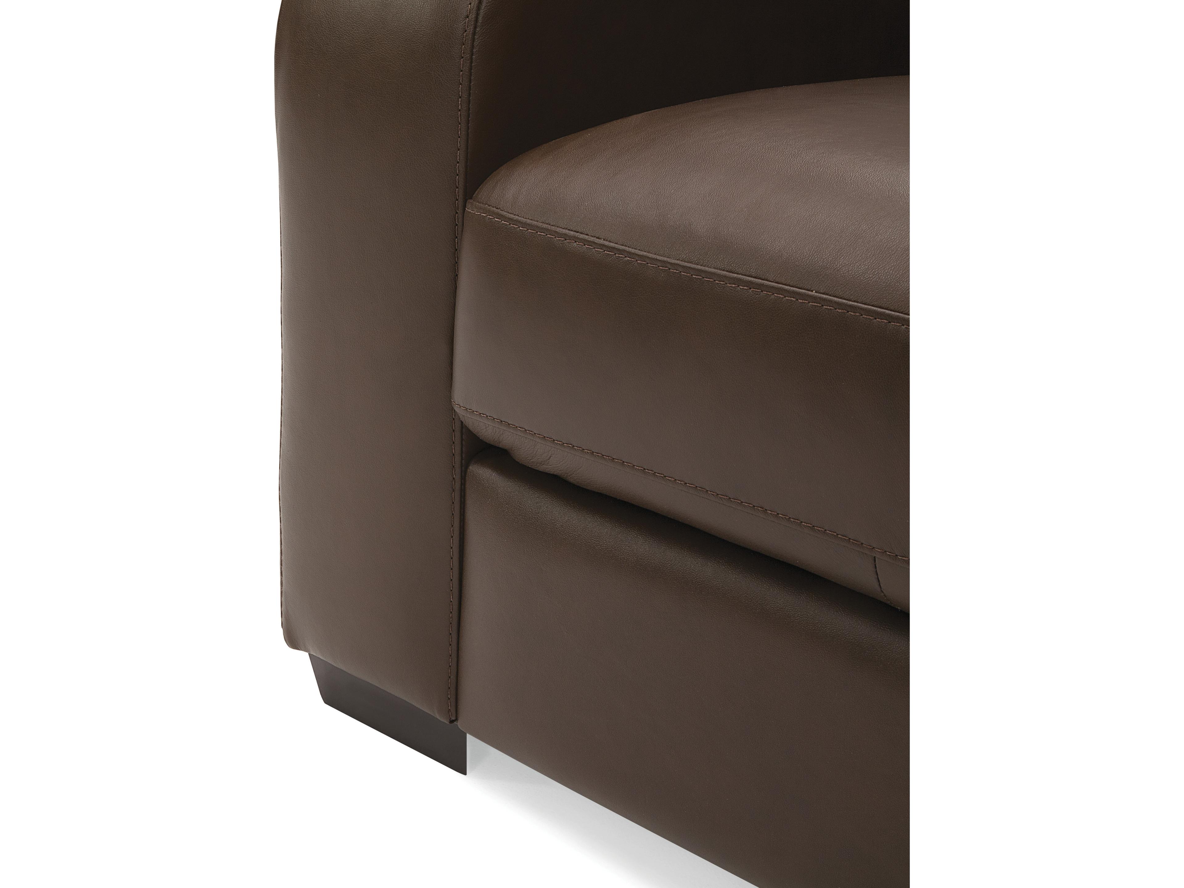 Palliser Flex Espresso Leather Upholstery Sofa