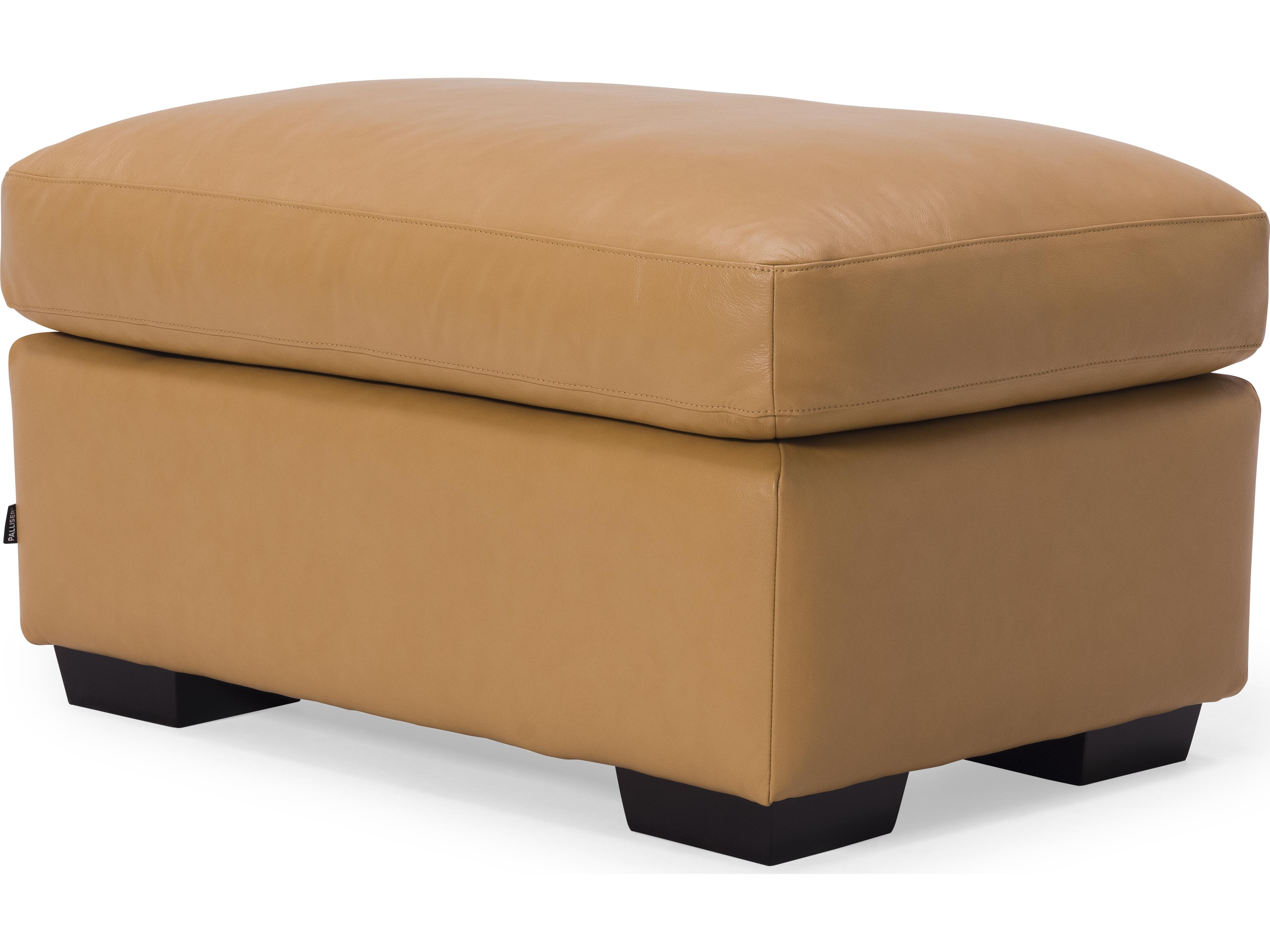Palliser Madison Track Arm Leather Upholstery Ottoman