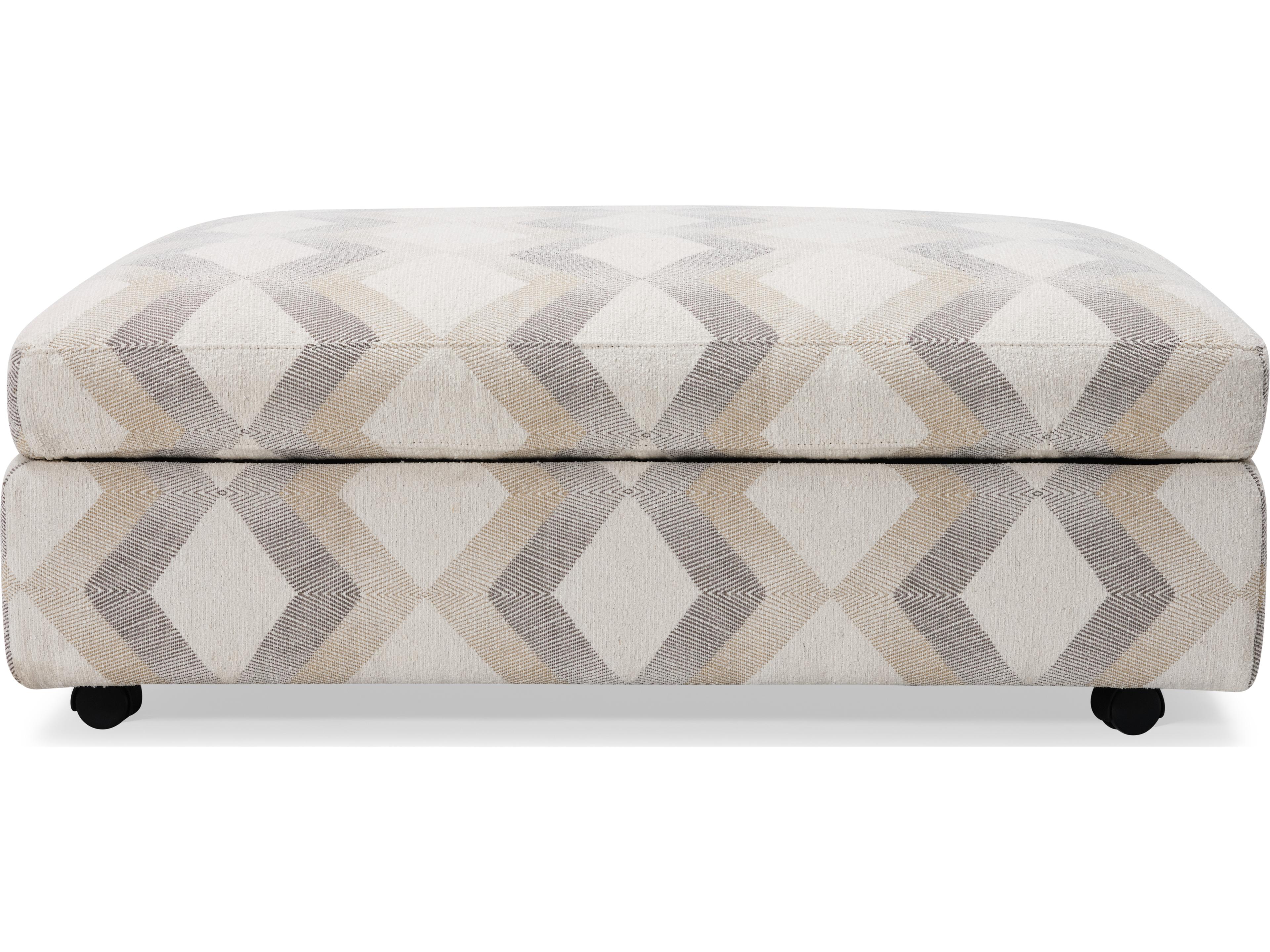 Palliser Madison Track Arm Leather Upholstery Storage Ottoman