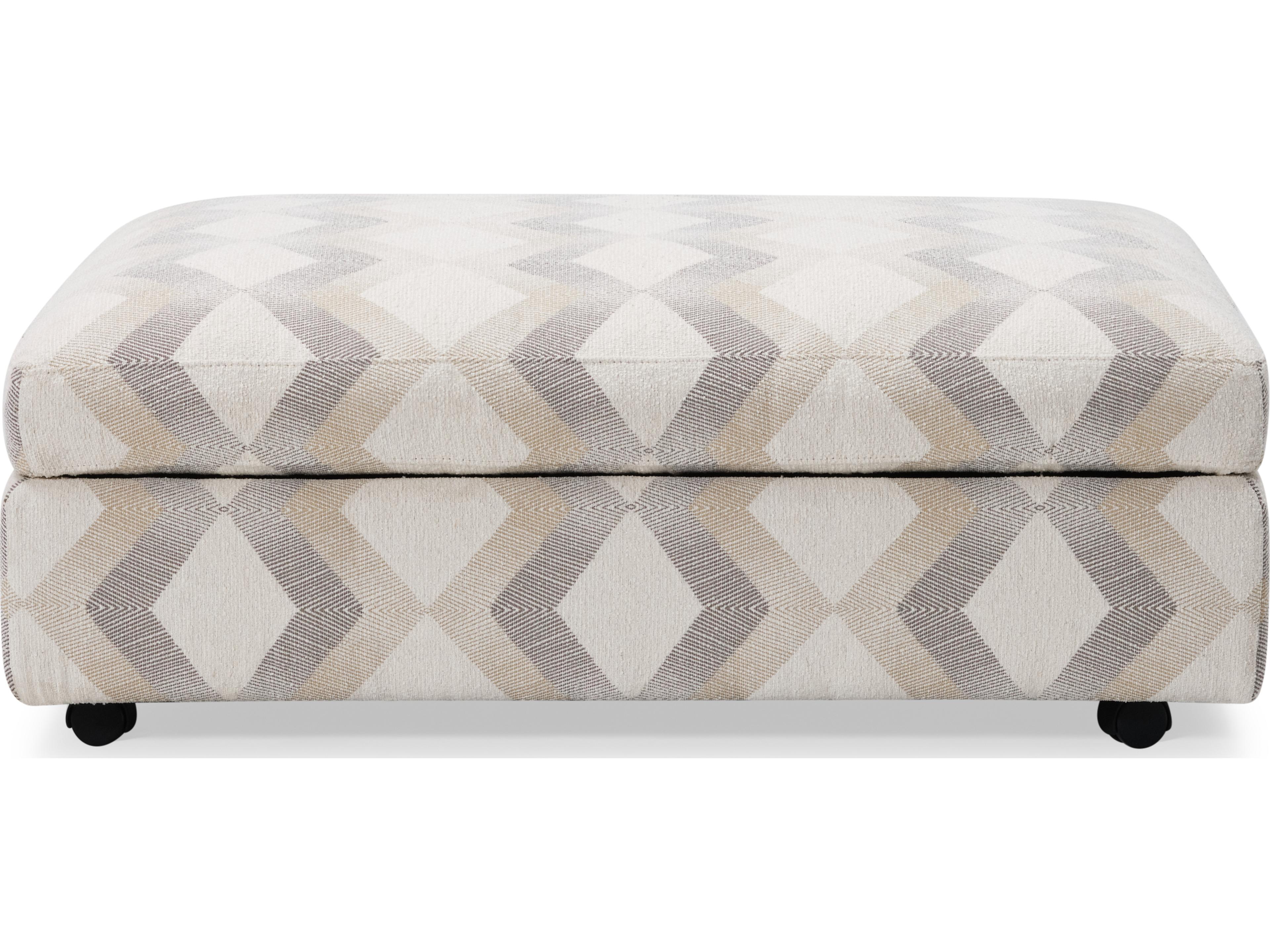 Palliser Madison Track Arm Leather Upholstery Storage Ottoman