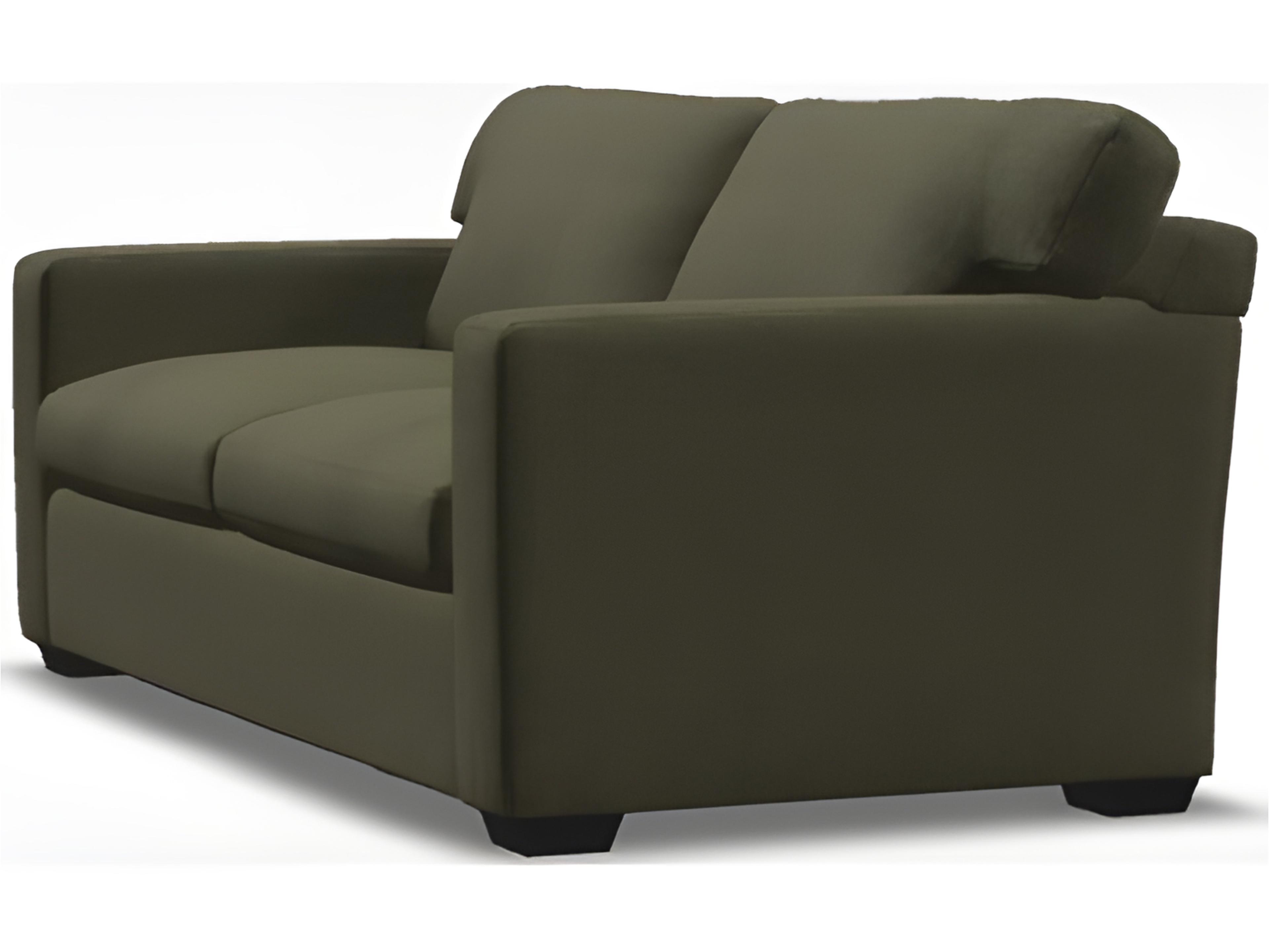 Palliser Madison Track Arm Leather Upholstery Apartment Sofa