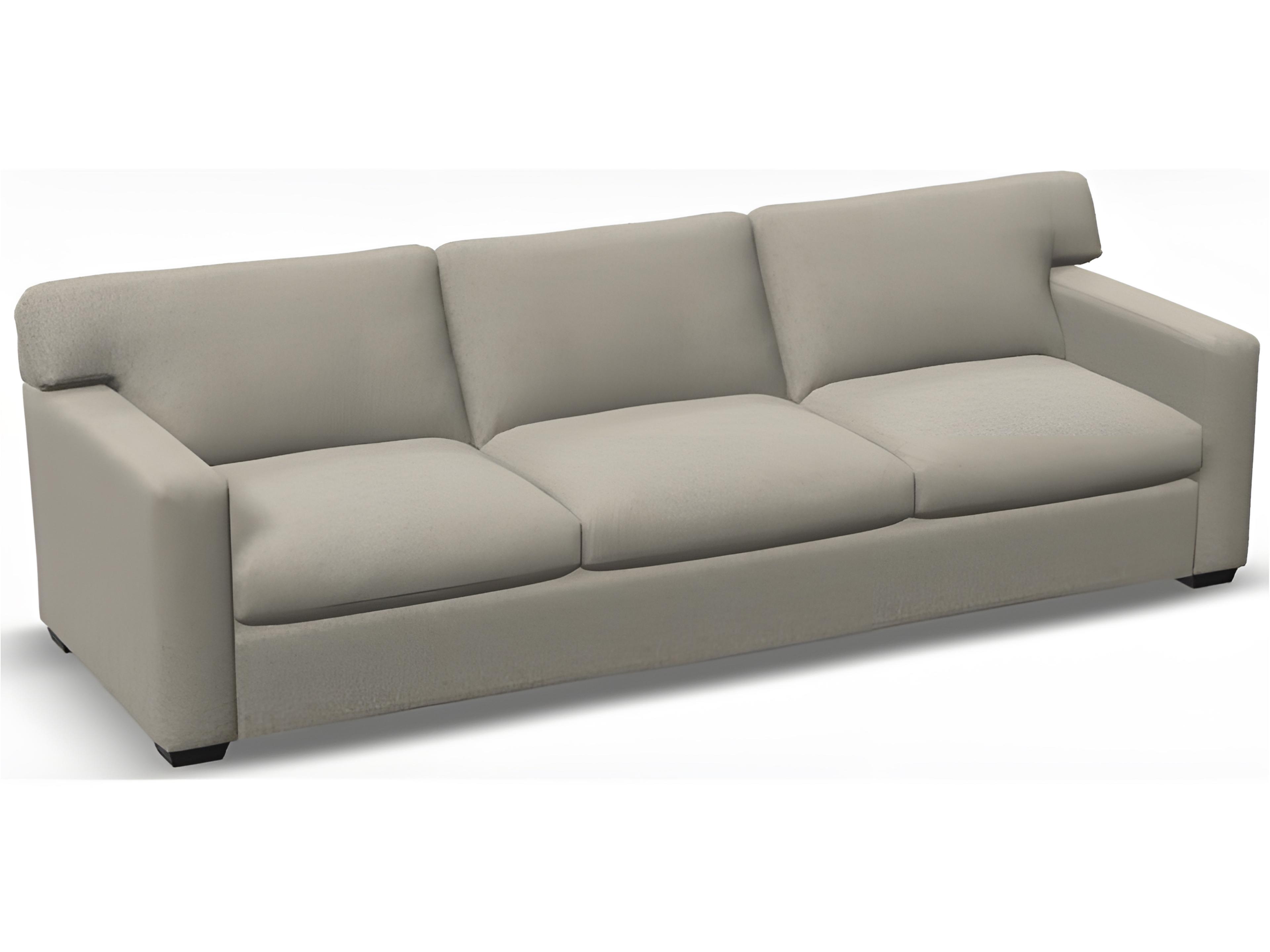 Madison Track Arm Leather Upholstery Grande Sofa