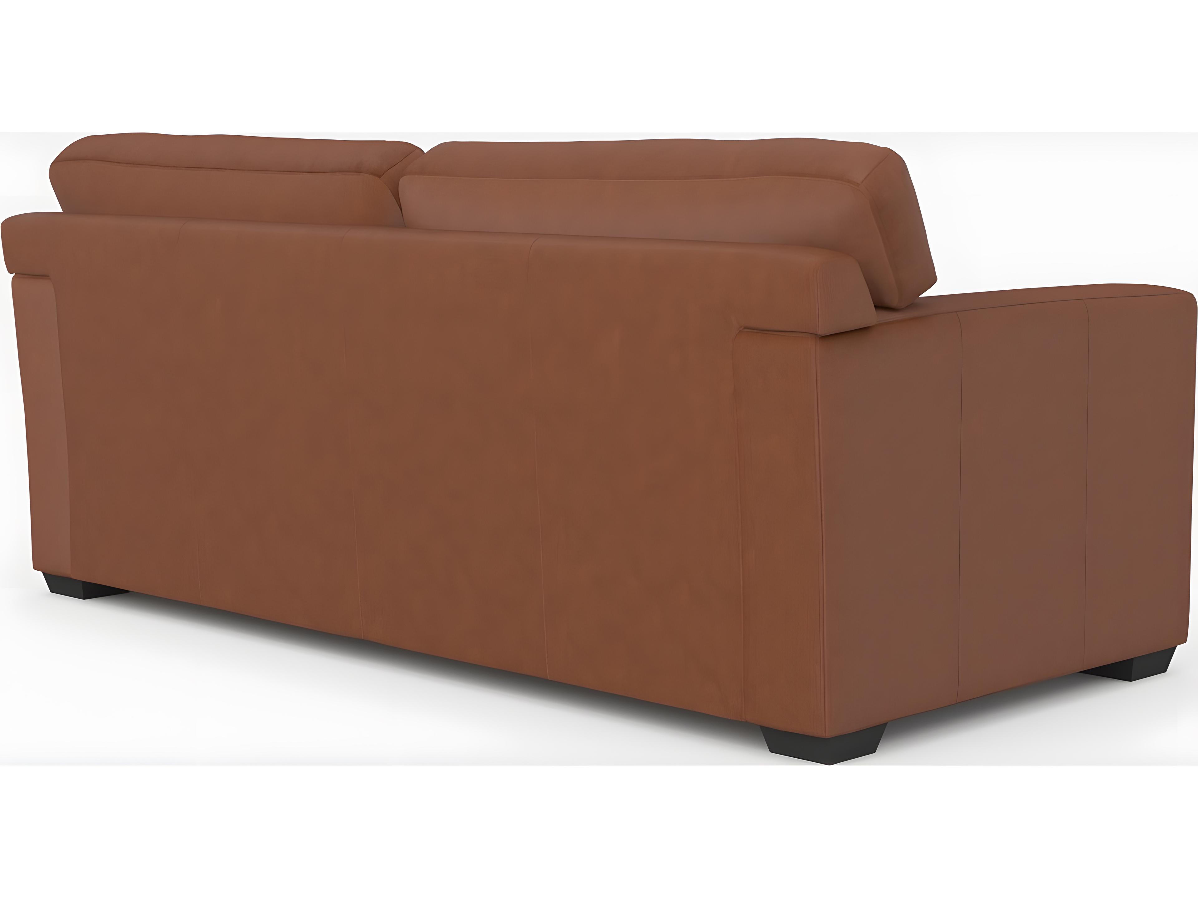 Palliser Madison Track Arm Leather Upholstery 2 Seat Sofa