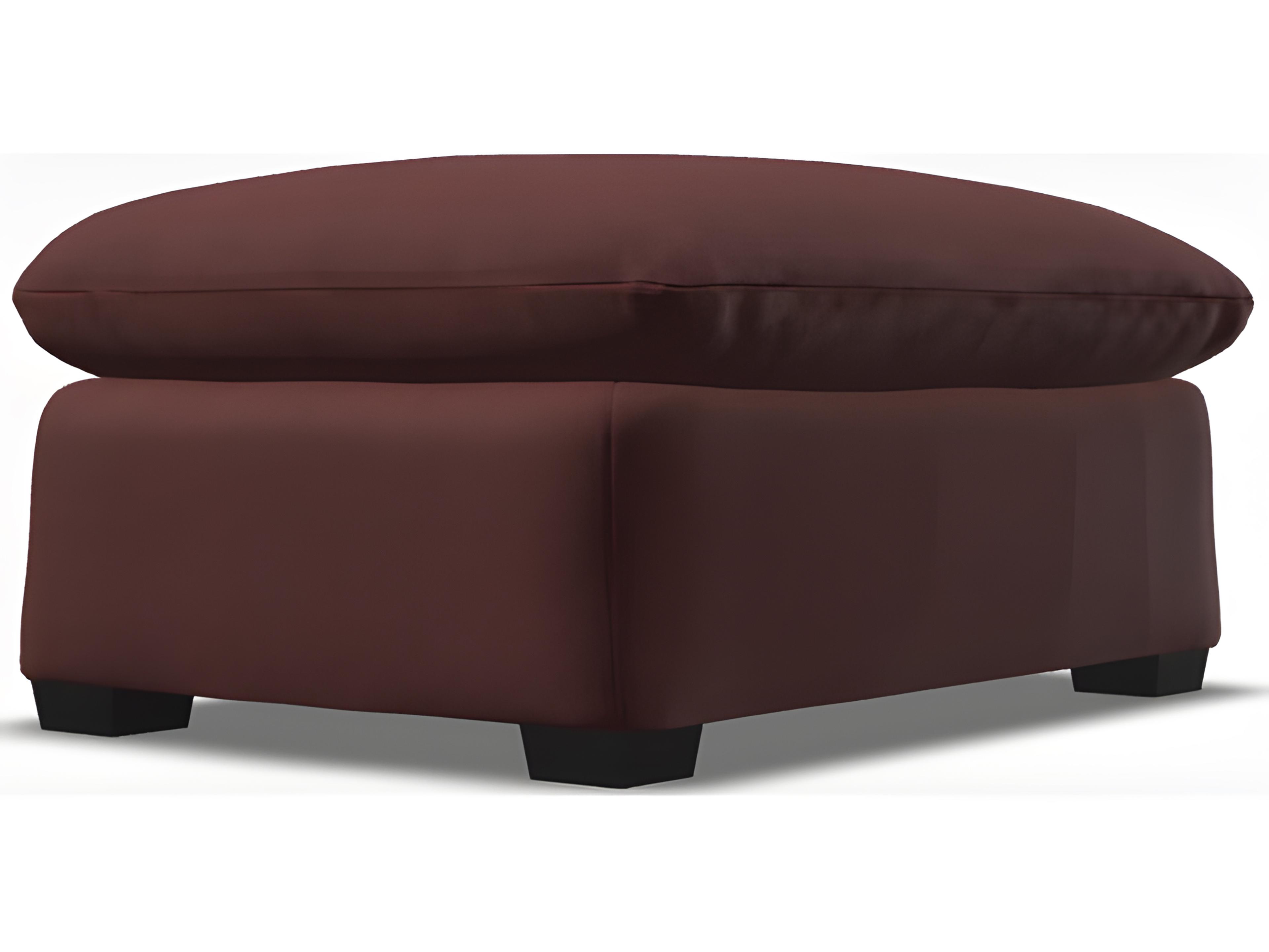 Laguna Leather Upholstery Ottoman