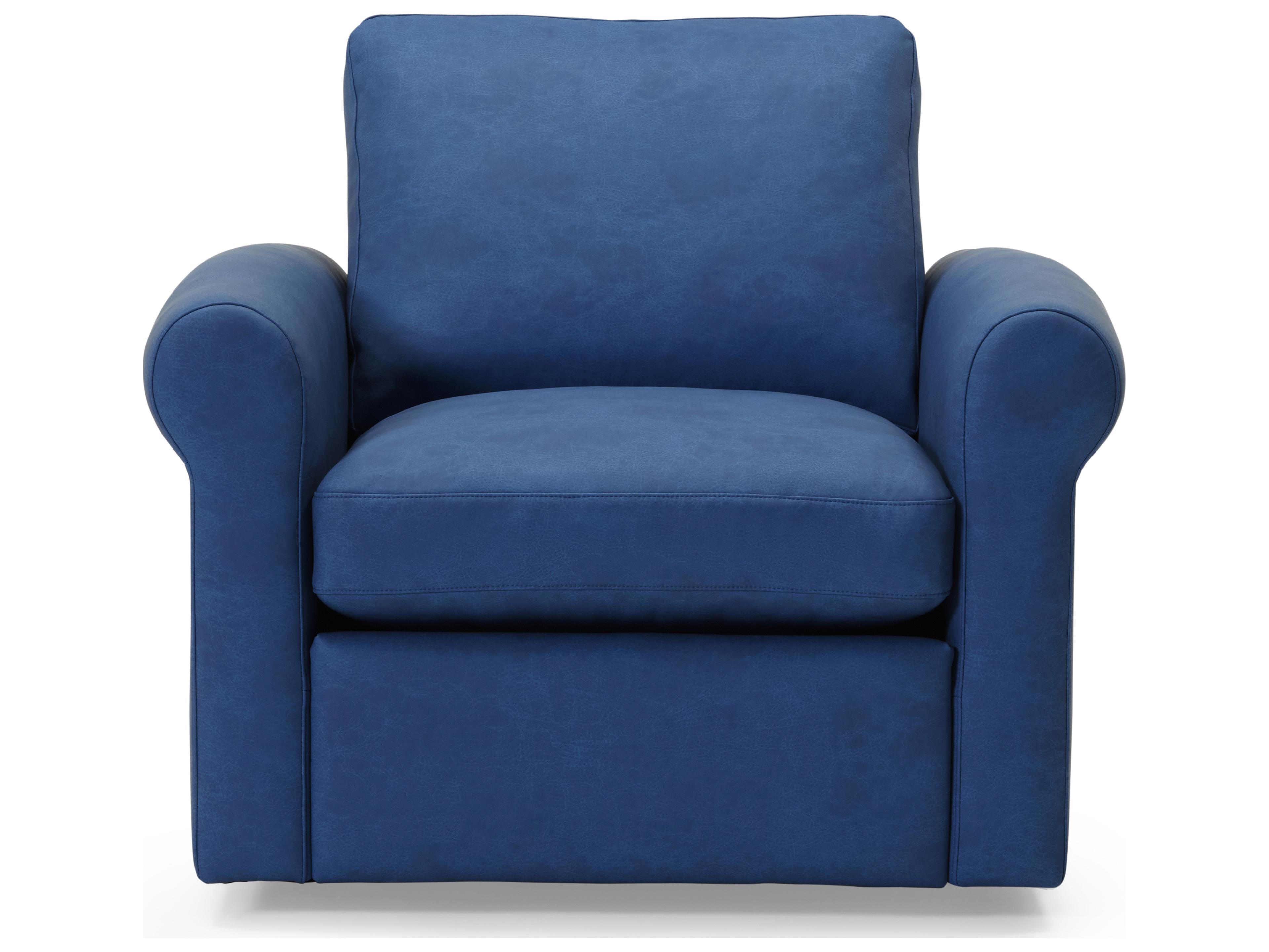 Palliser Madison Roll Arm Leather Upholstery Swivel Chair