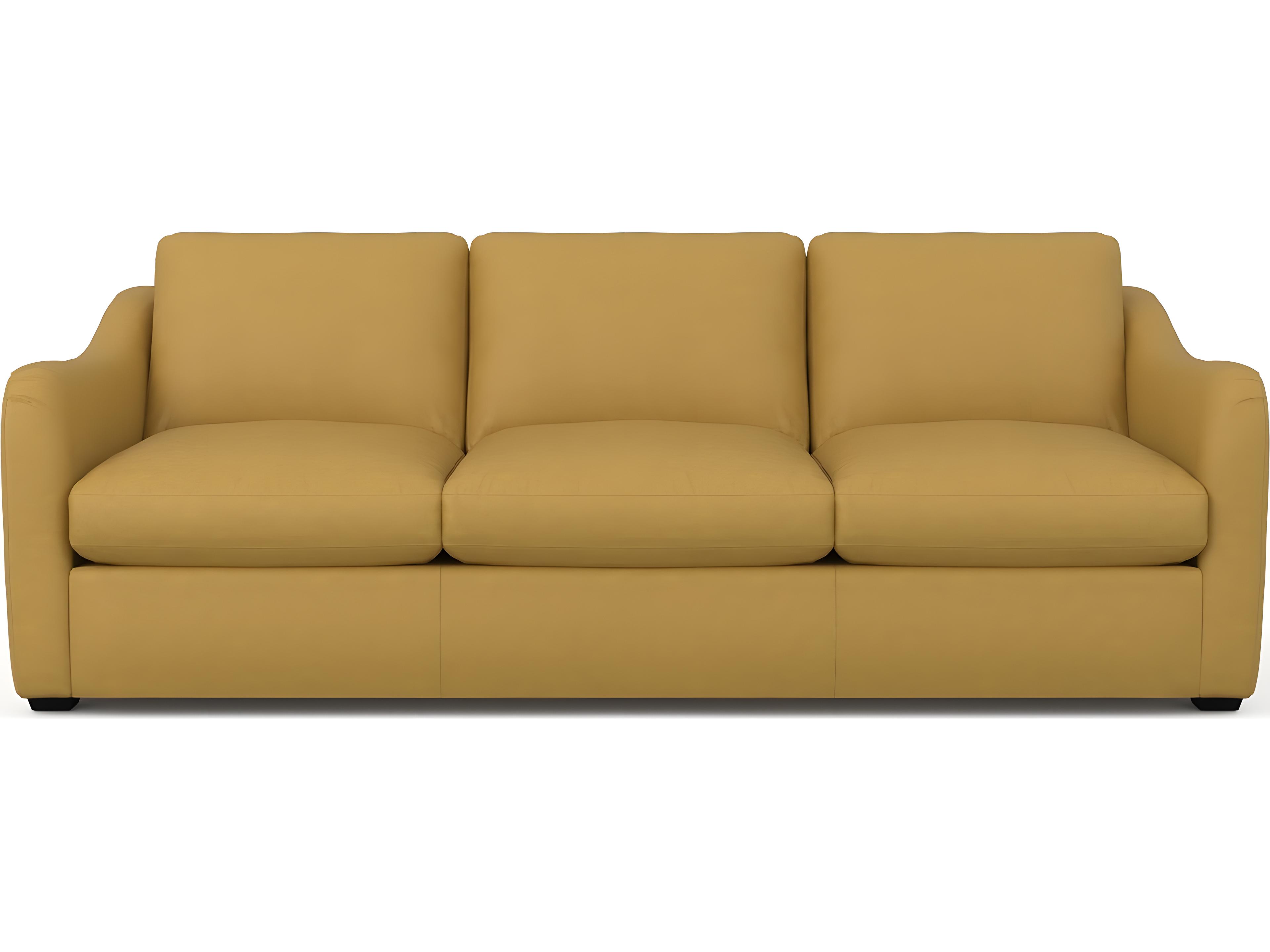 Palliser Madison Modern English Arm Leather Upholstery Sofa