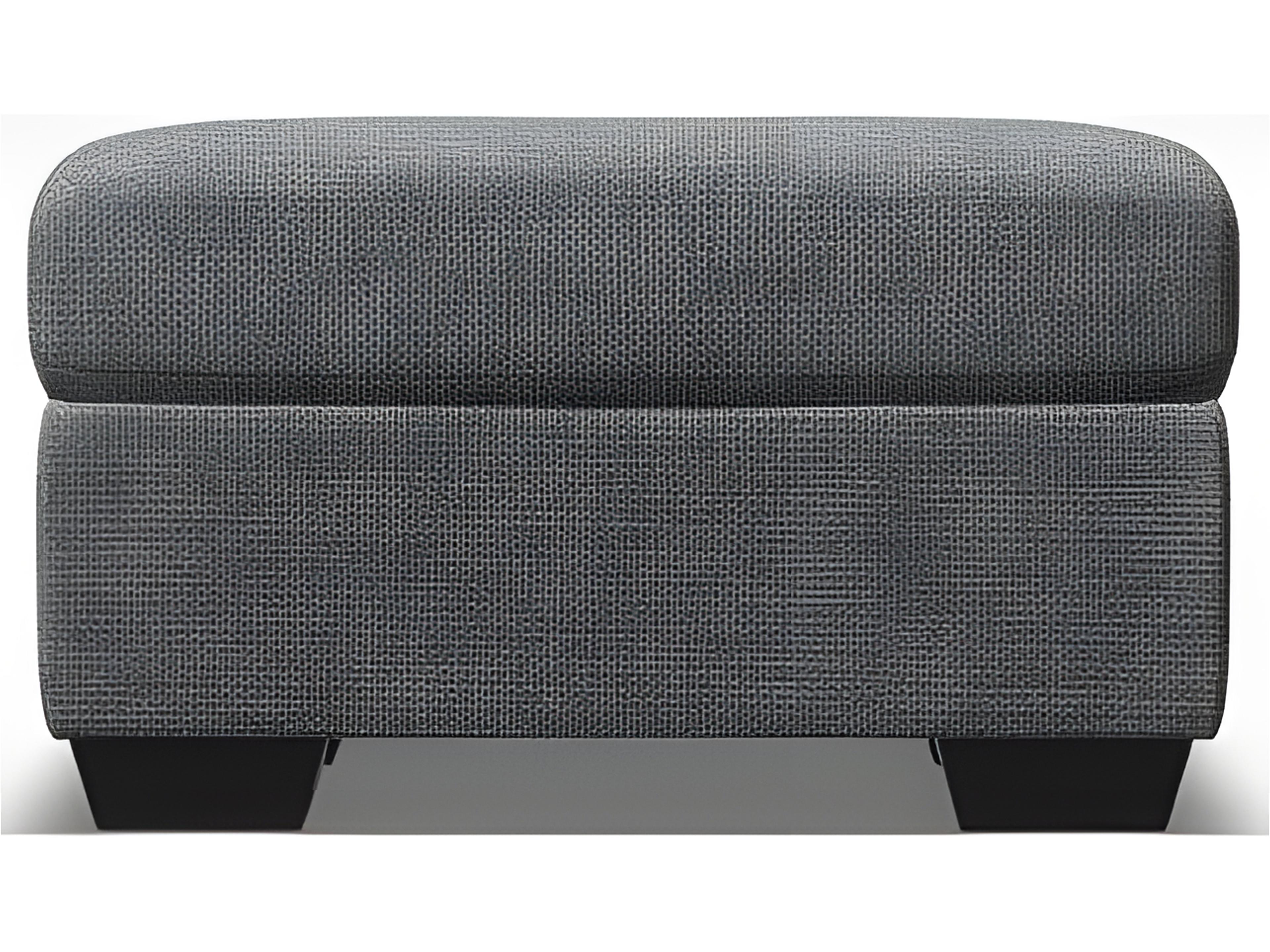 Palliser Madison Modern English Arm Leather Upholstery Ottoman