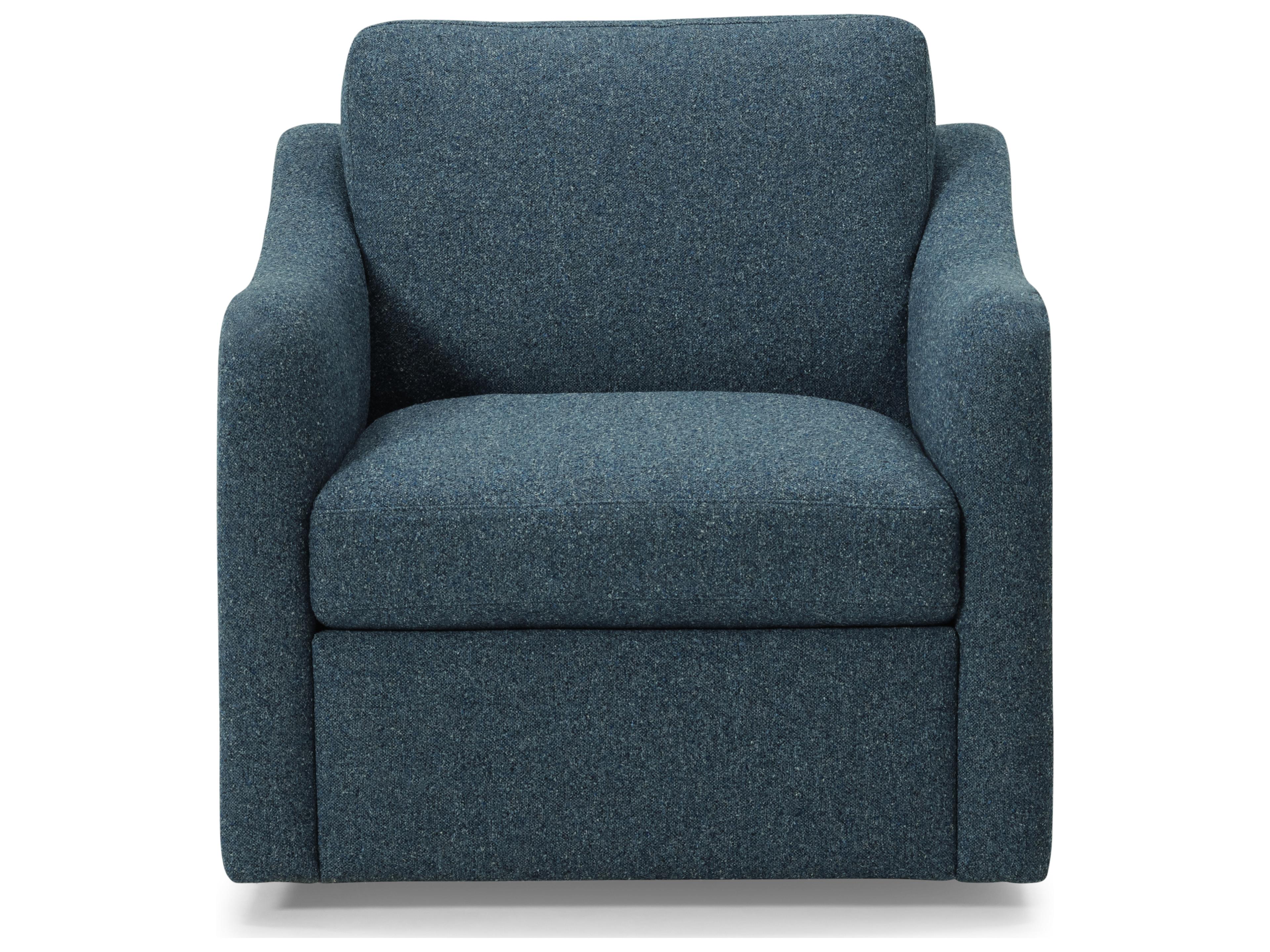 Palliser Madison Modern English Arm Leather Upholstery Swivel Chair