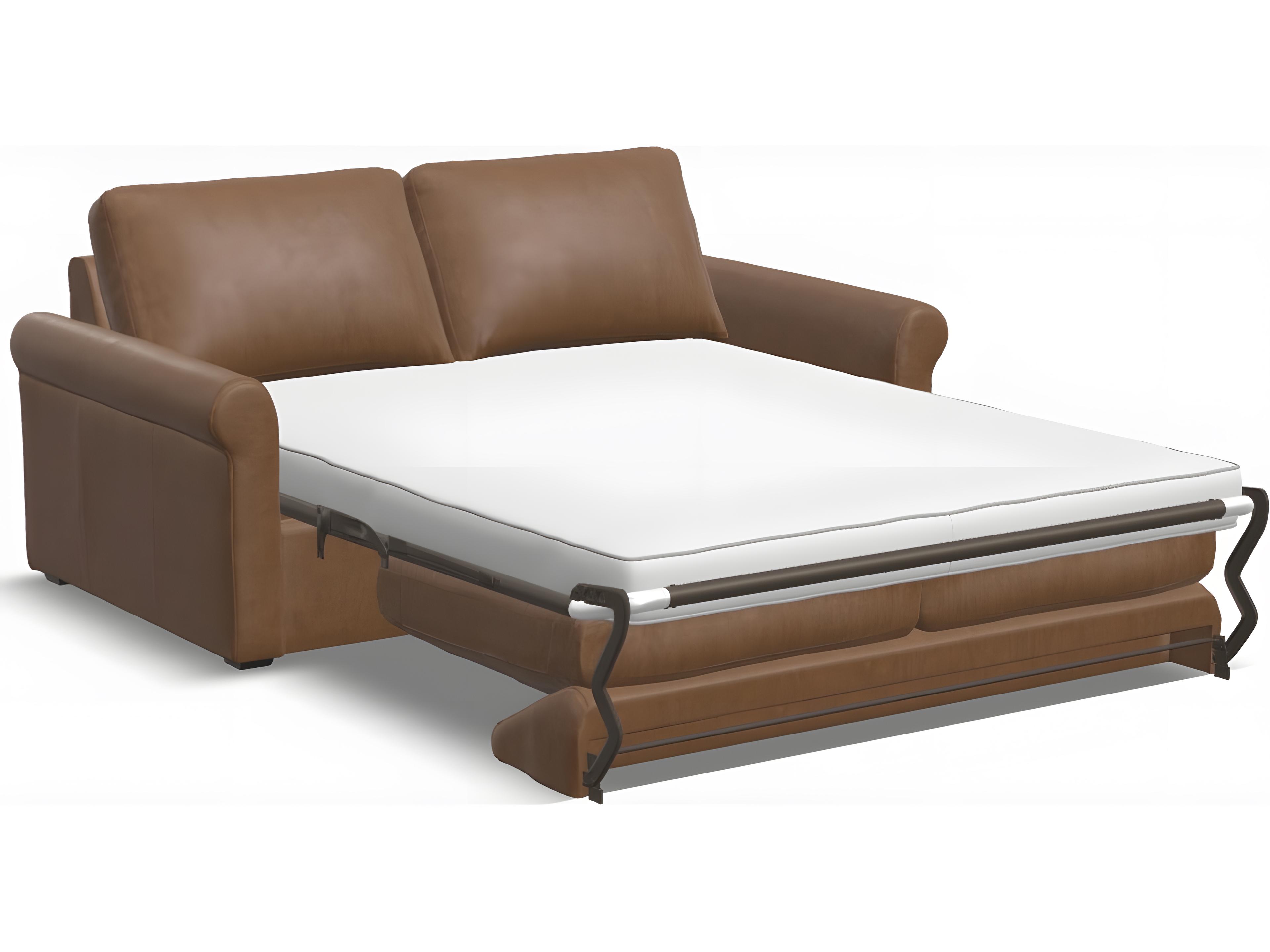 Palliser Madison Sleep Roll Arm Leather Upholstery Double Sofabed