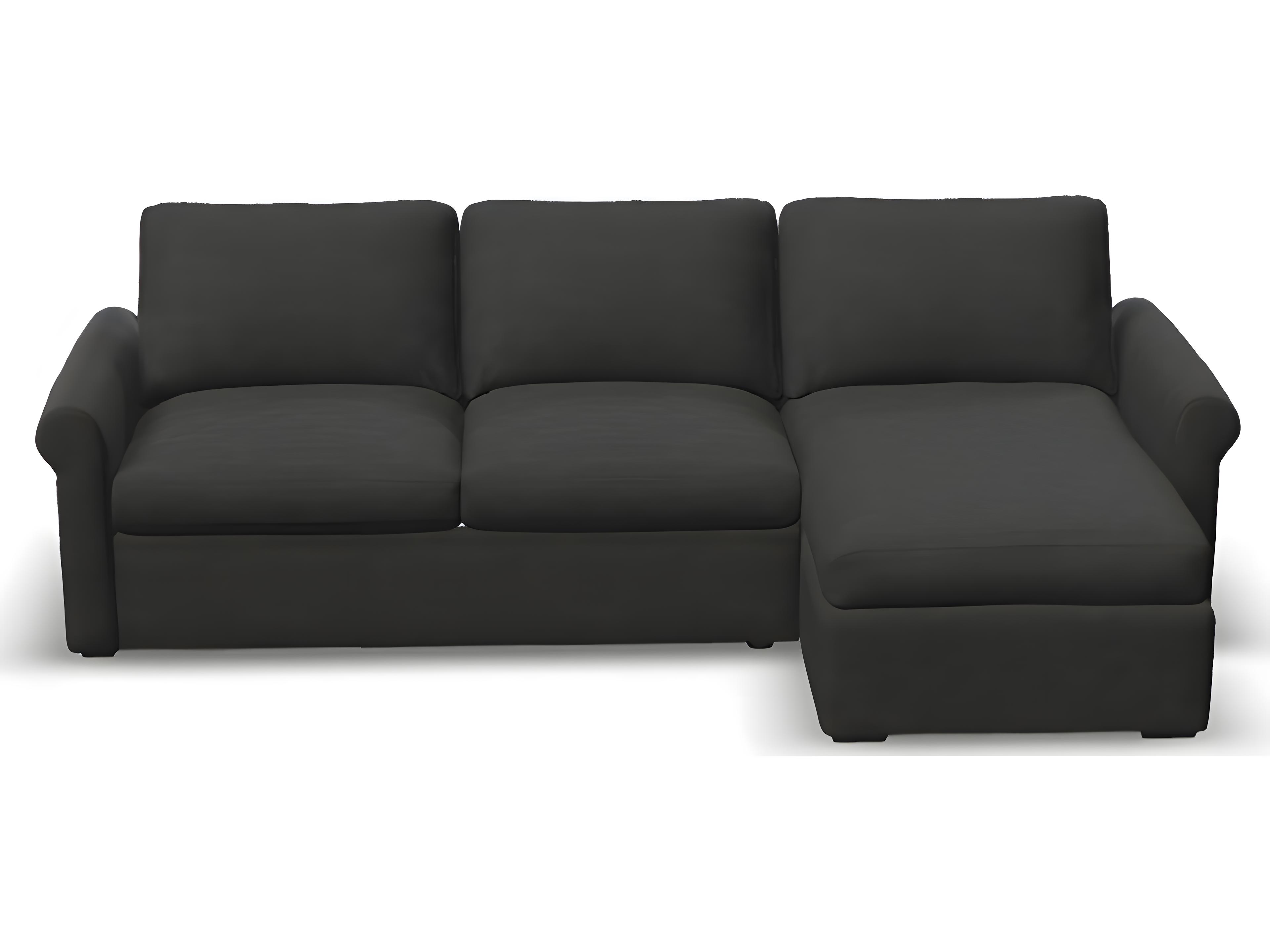 Palliser Madison Sleep Roll Arm Leather Upholstery Sectional Sofa