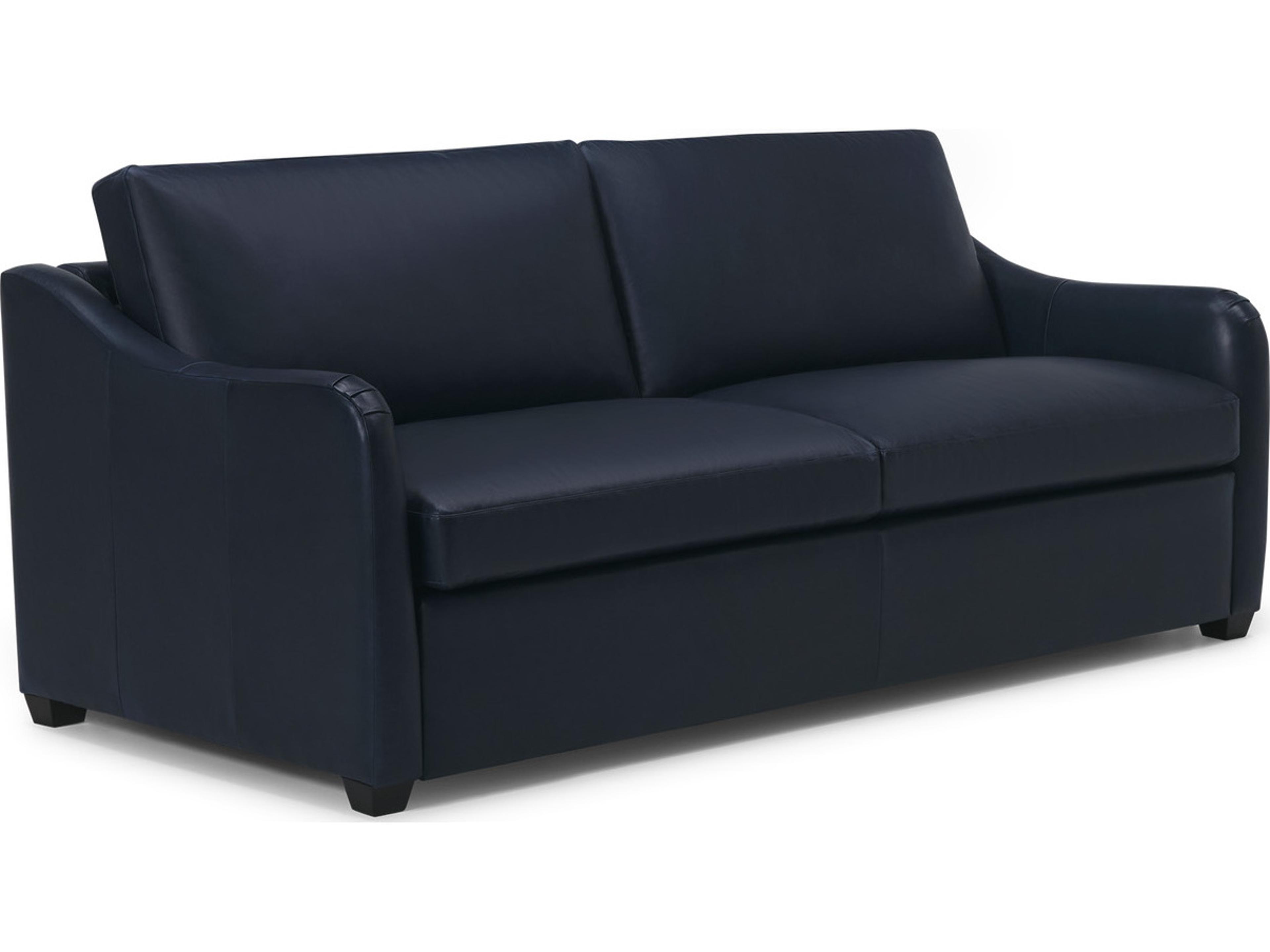Madison Sleep Modern English Arm Leather Upholstery Double Sofabed