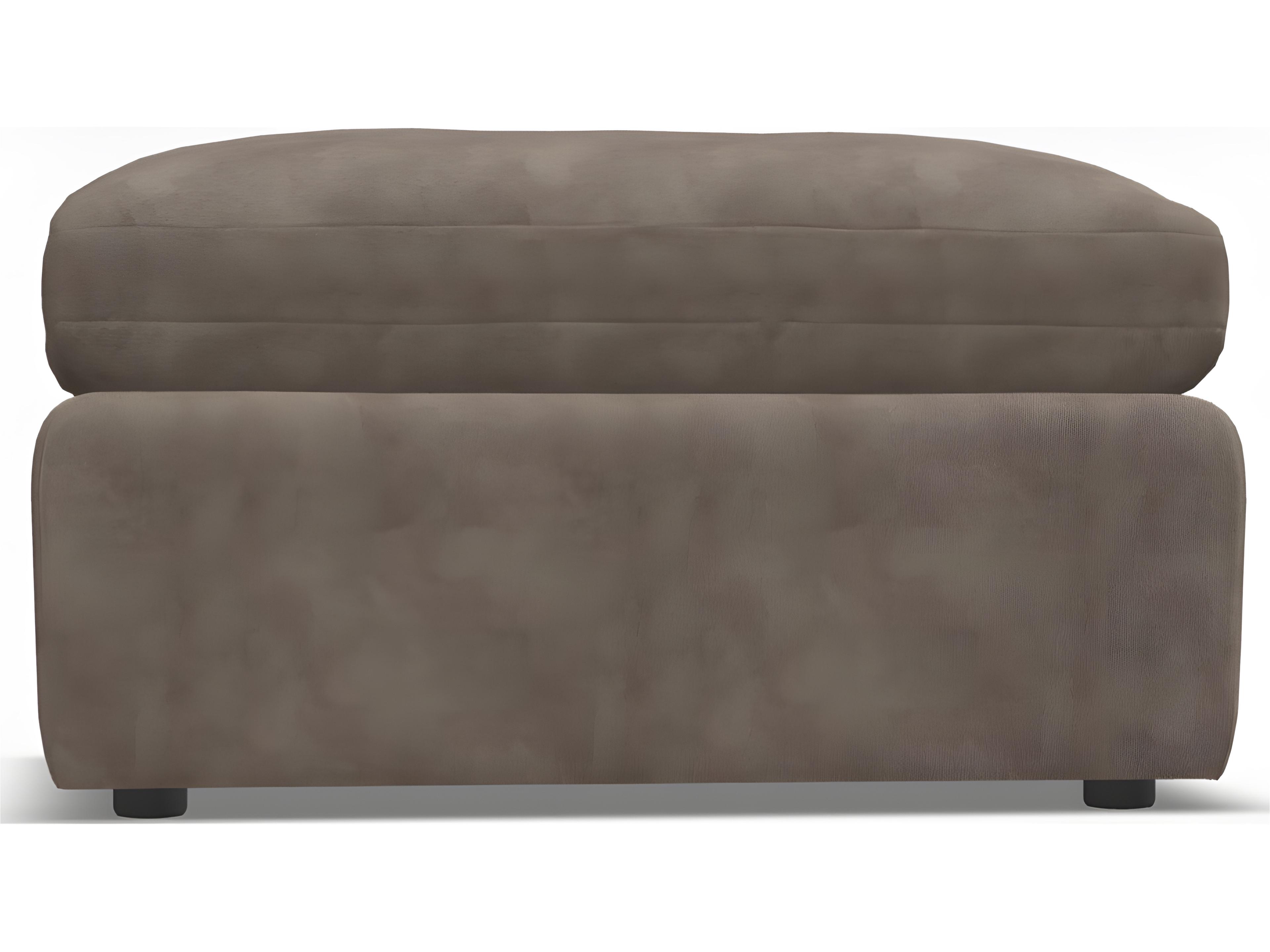 Palliser Dawson Leather Upholstery Ottoman and Half
