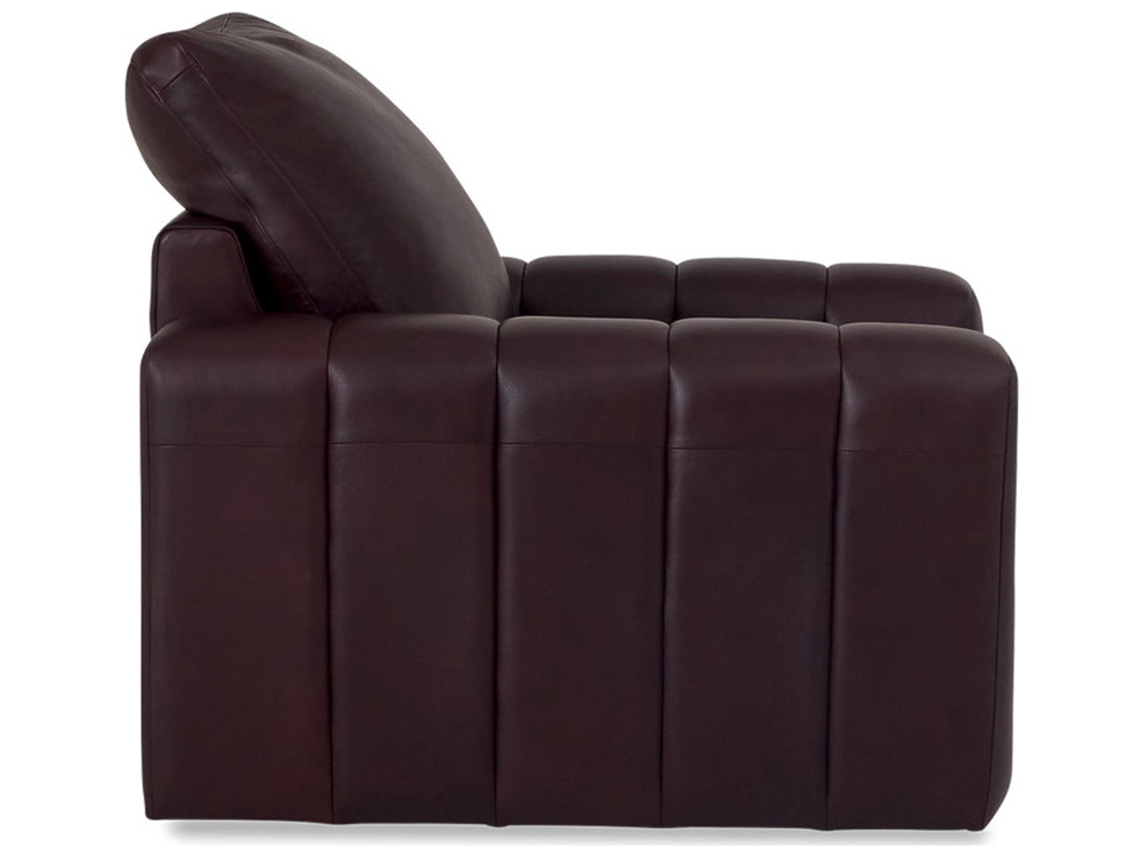 Palliser Dawson Leather Upholstery Swivel Chair and Half