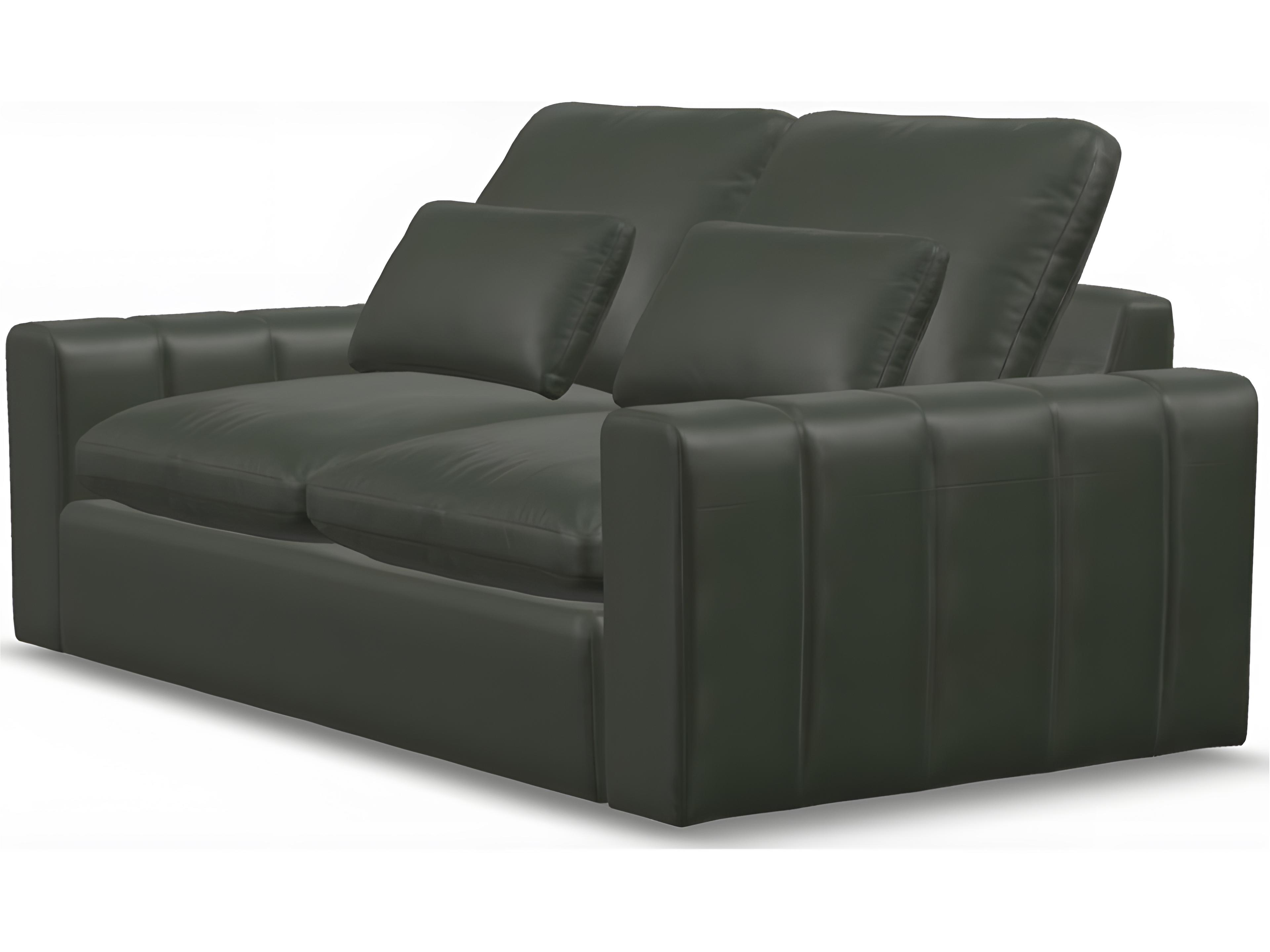 Palliser Dawson Max Leather Upholstery Apartment Sofa