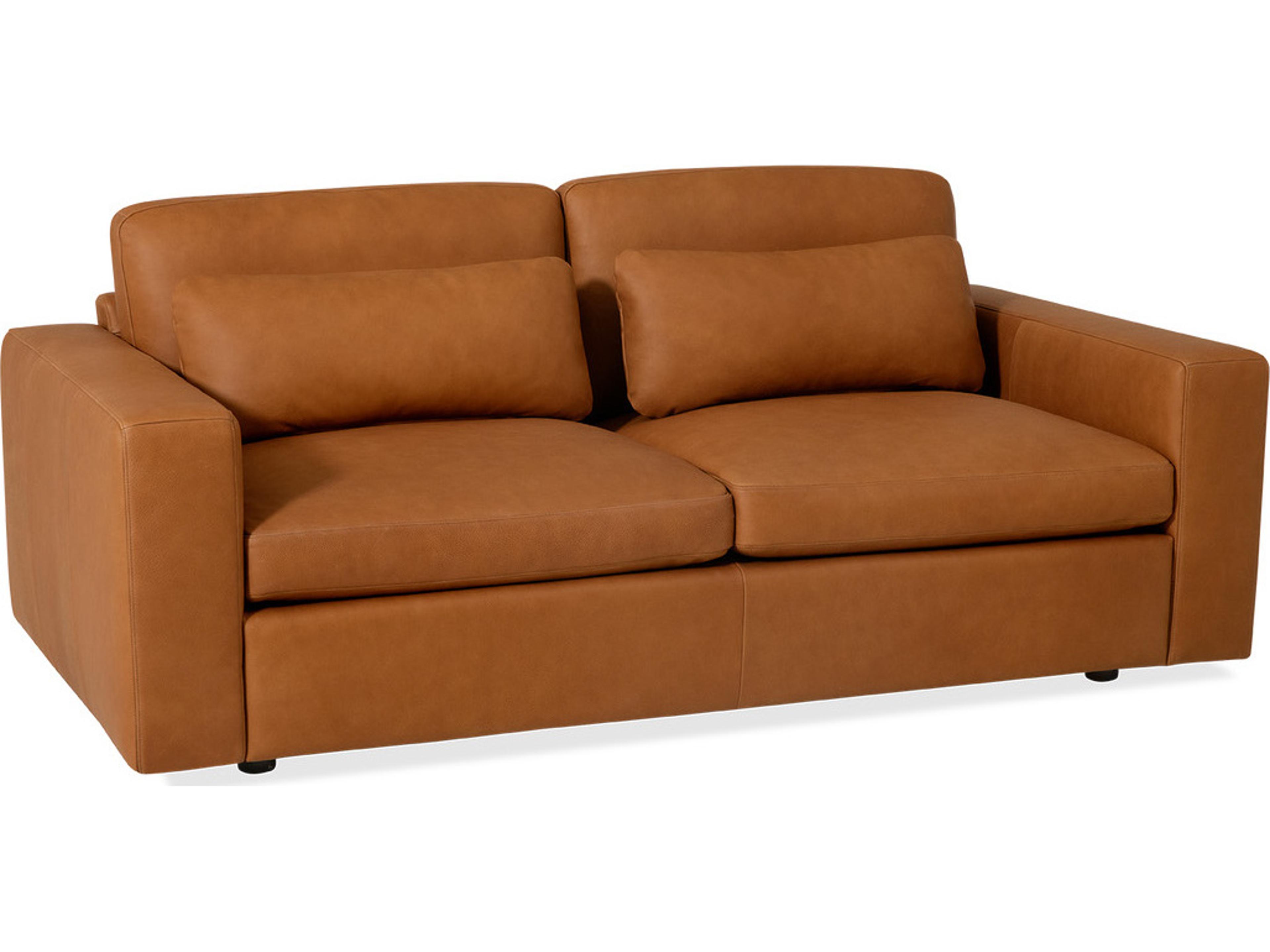 Ensemble Max Track Arm Leather Upholstery Grande Sofa