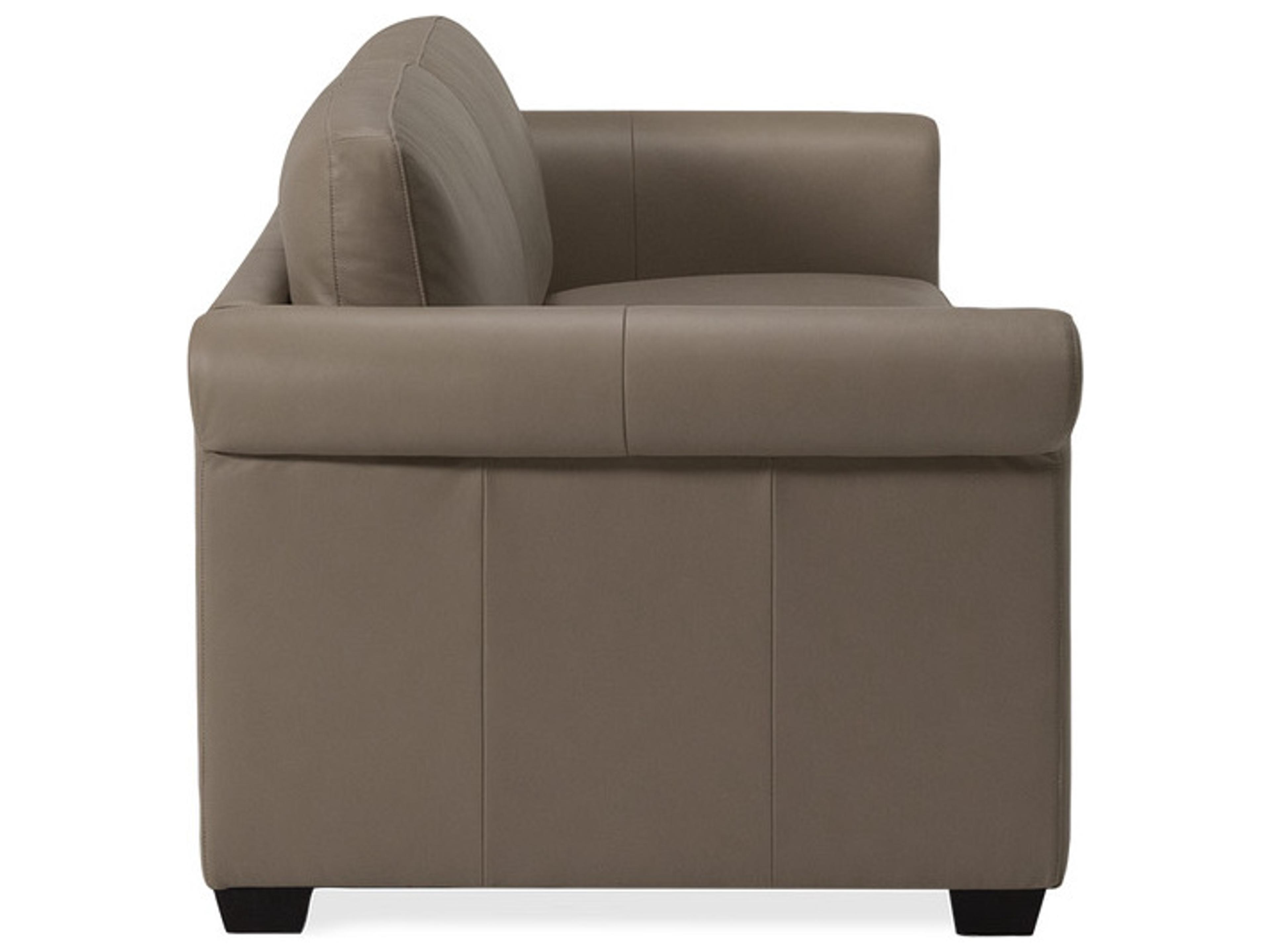 Palliser Ensemble Roll Arm Leather Upholstery Sofa