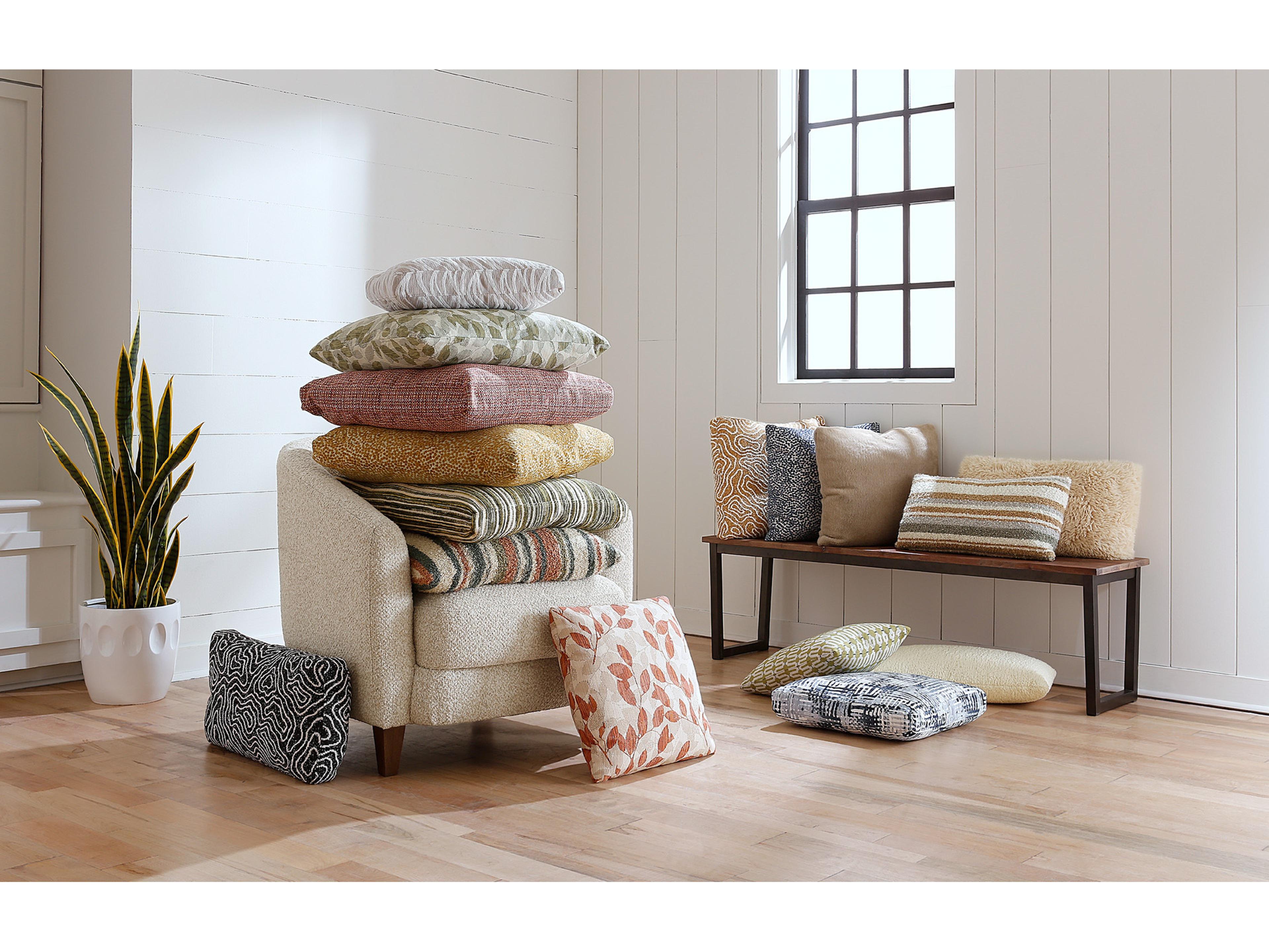 Palliser MIXX Leather Upholstery 12 X 23 Box Border Pillow