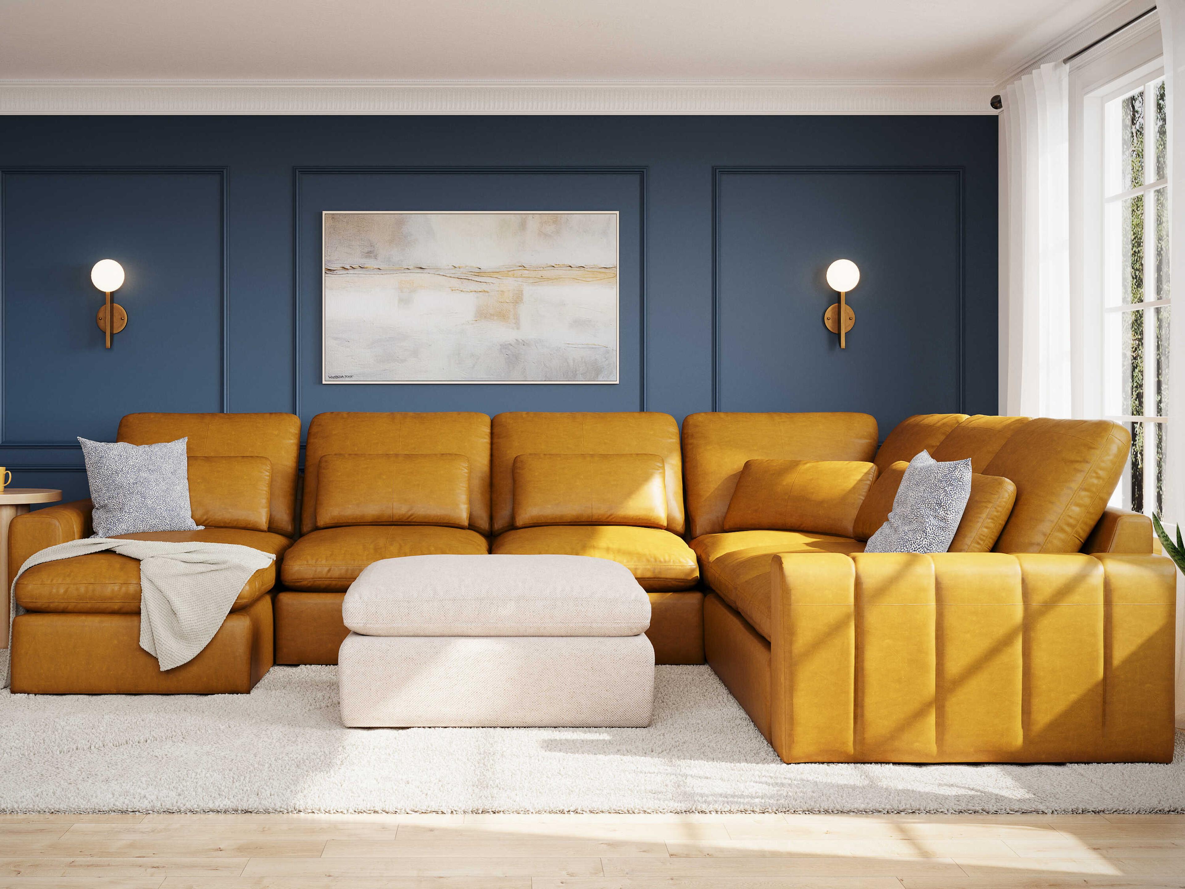 Dawson Max Upholstered Sectional Sofa