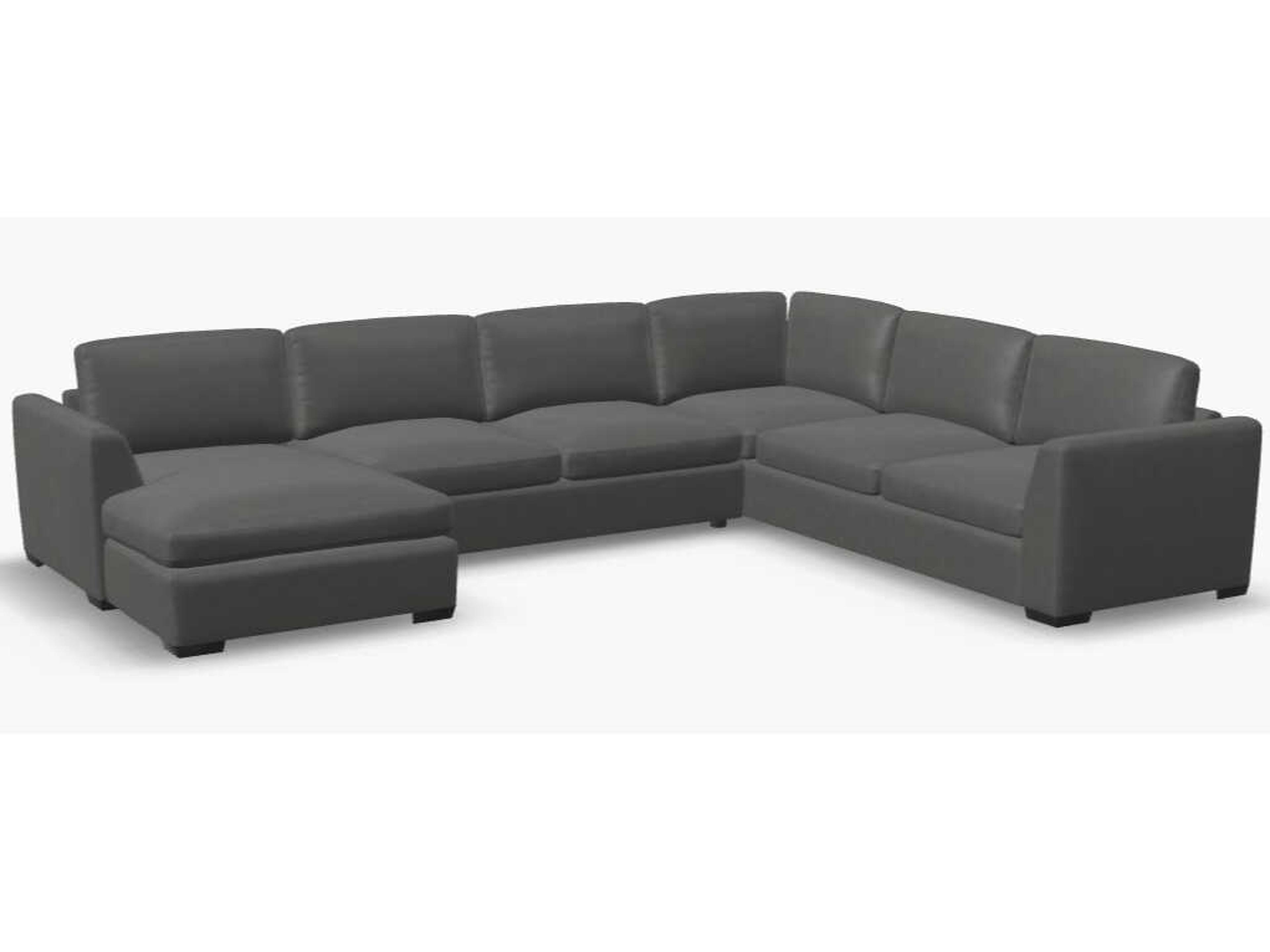 Ensemble Angle Arm Upholstered Sectional Sofa