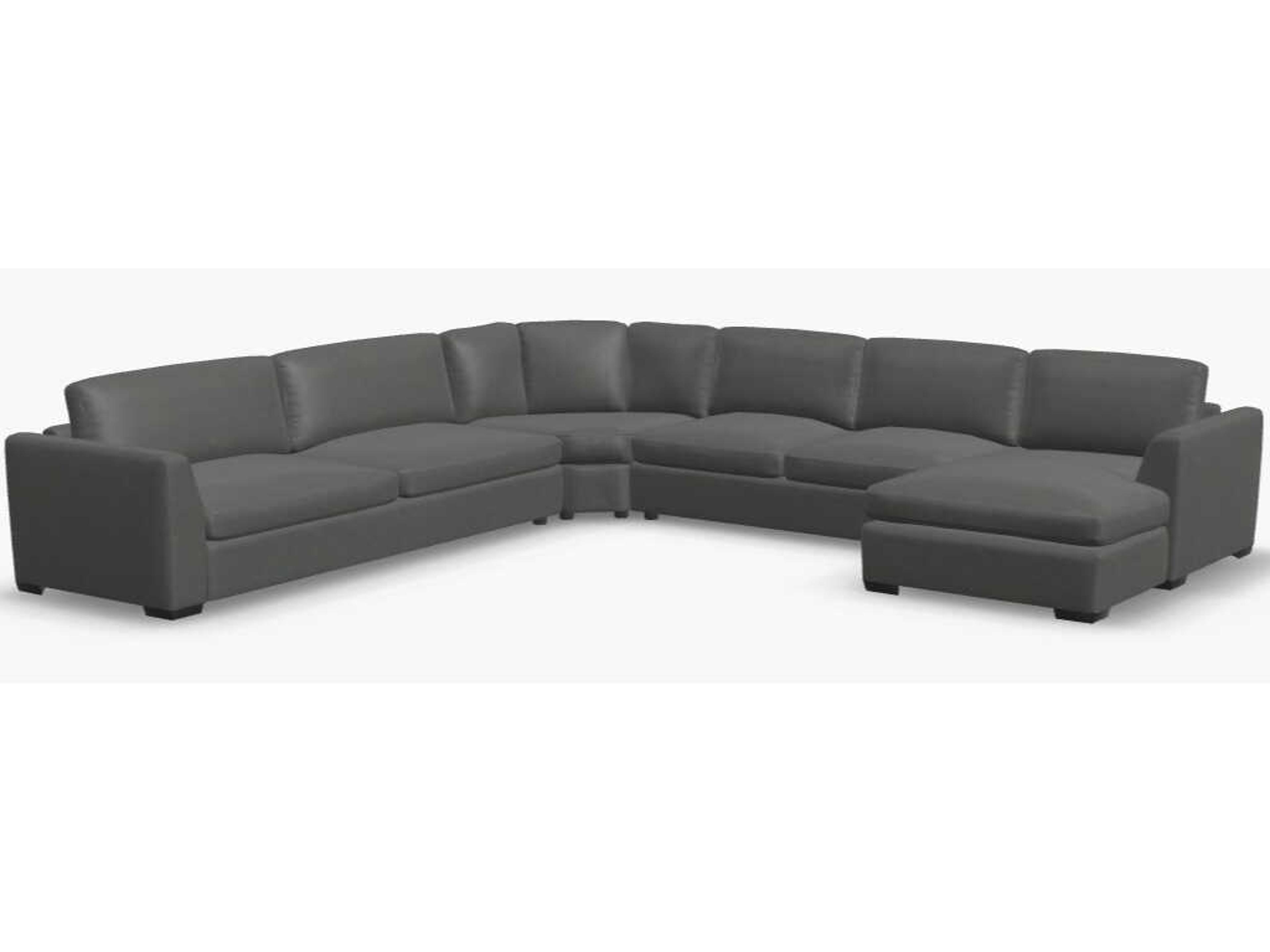 Ensemble Angle Arm Upholstered Sectional Sofa