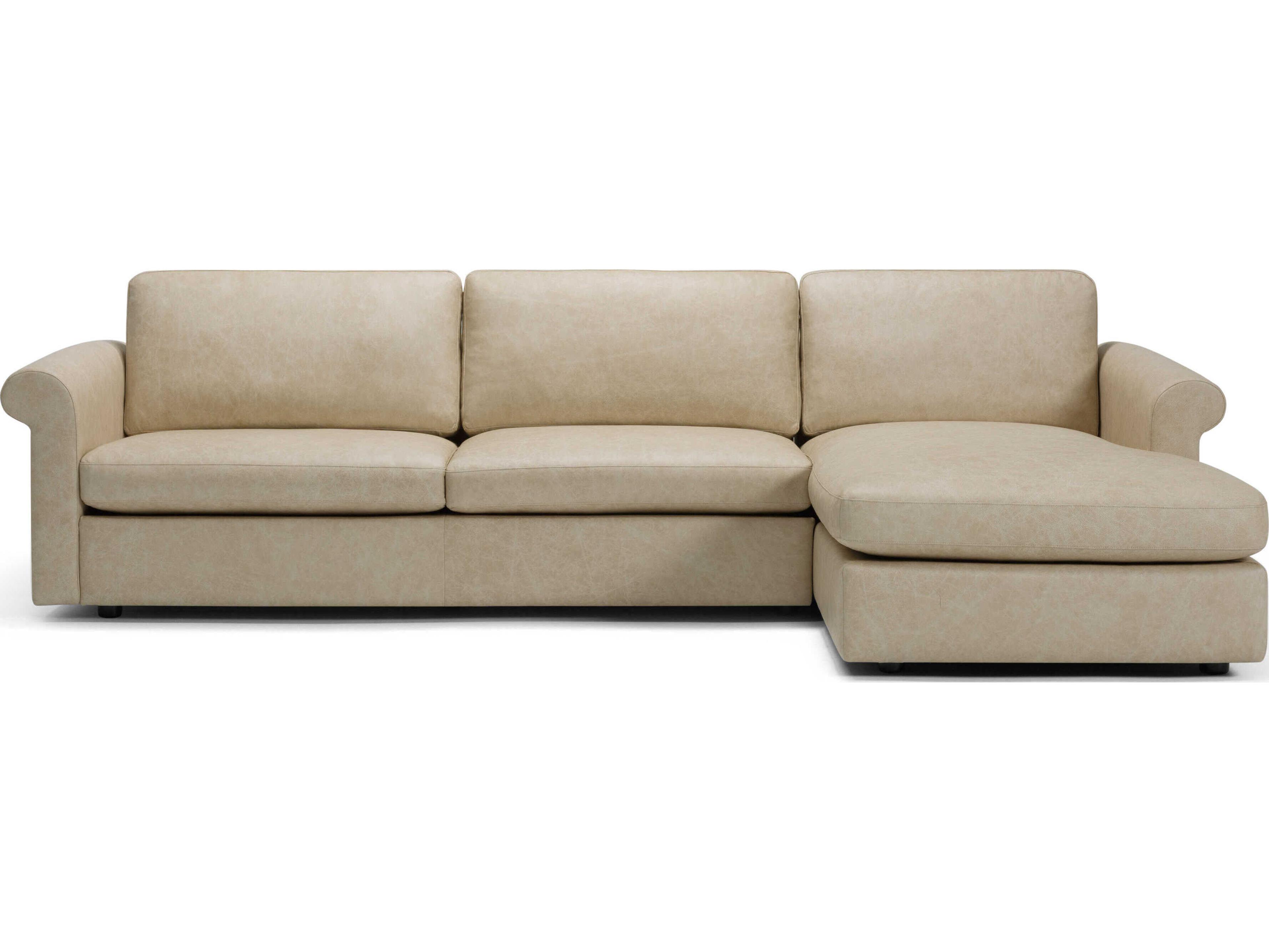 Ensemble Roll Arm Upholstered Sectional Sofa