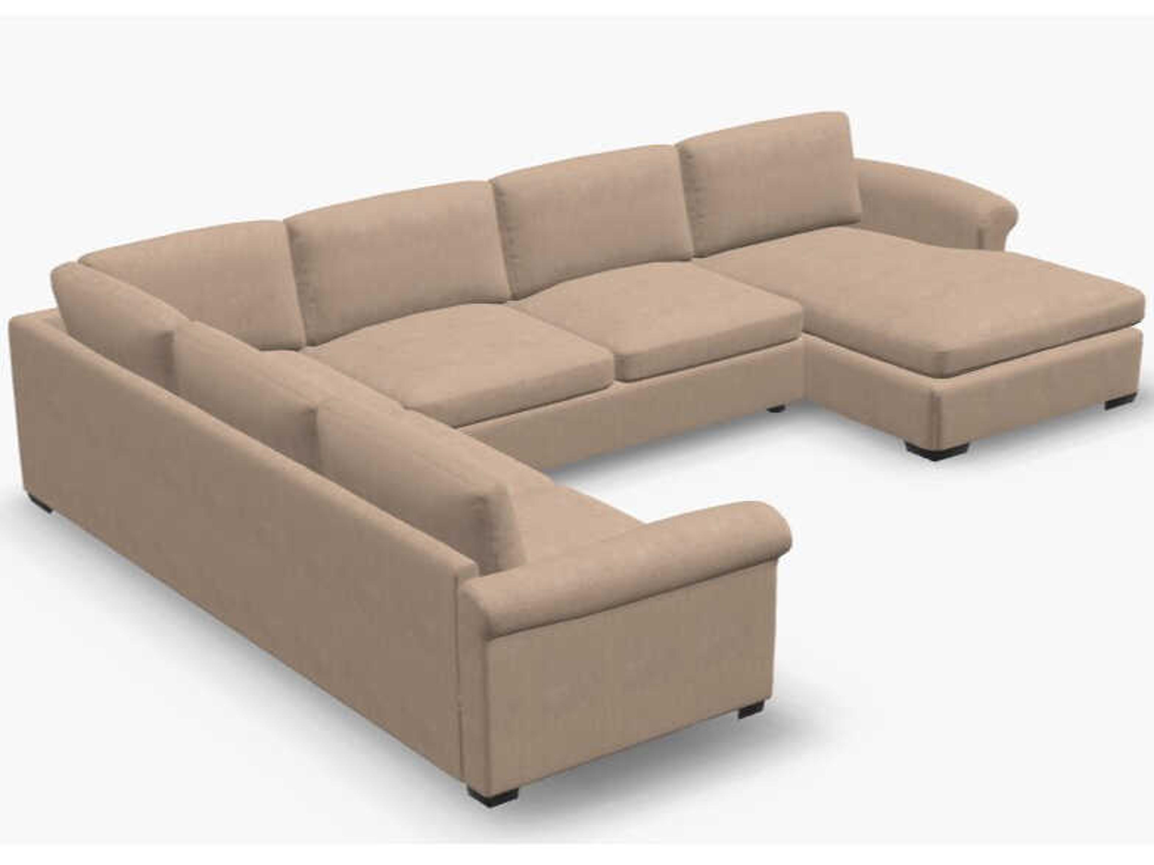 Palliser Ensemble Roll Arm Upholstered Sectional Sofa