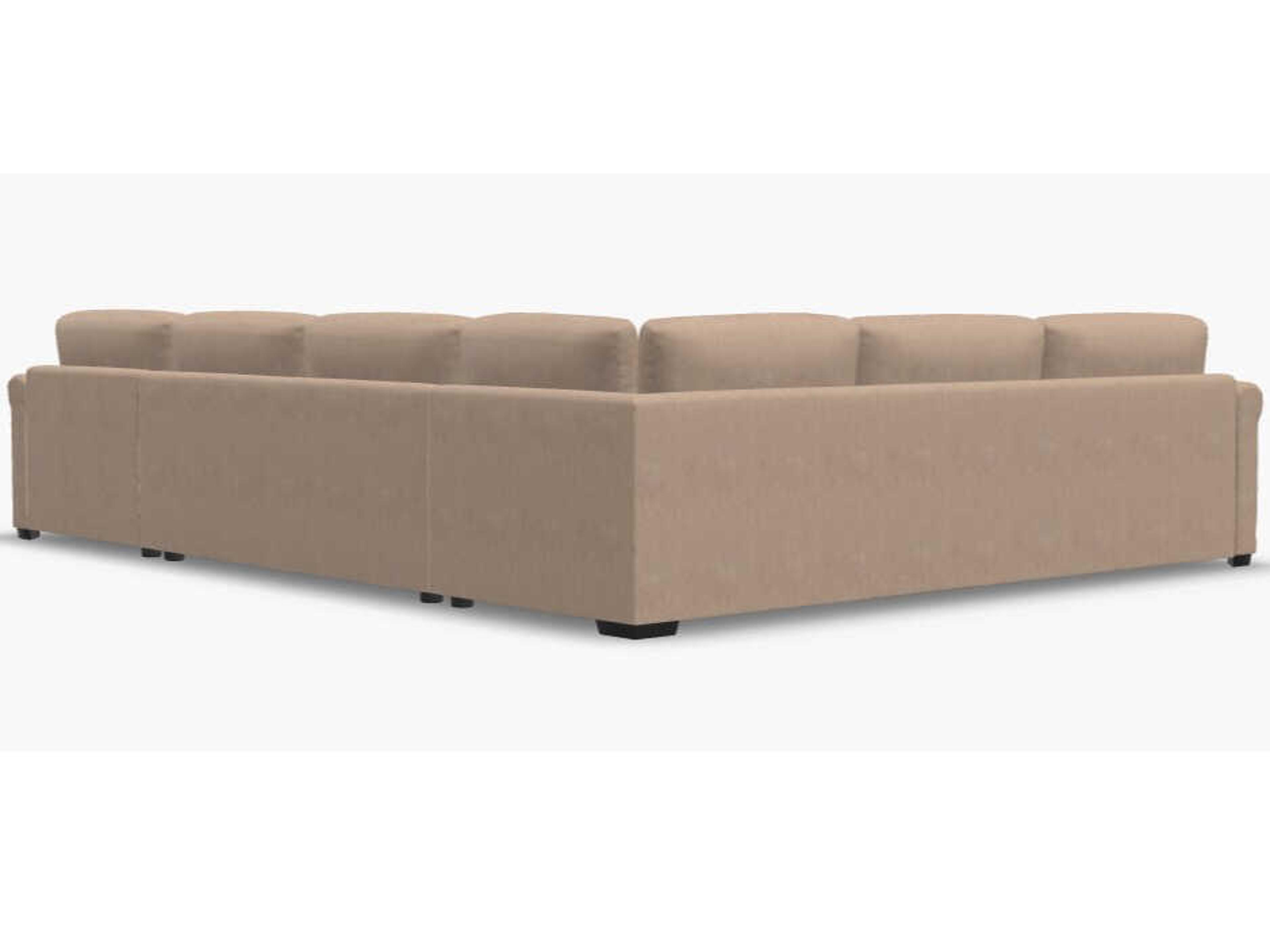 Palliser Ensemble Roll Arm Upholstered Sectional Sofa