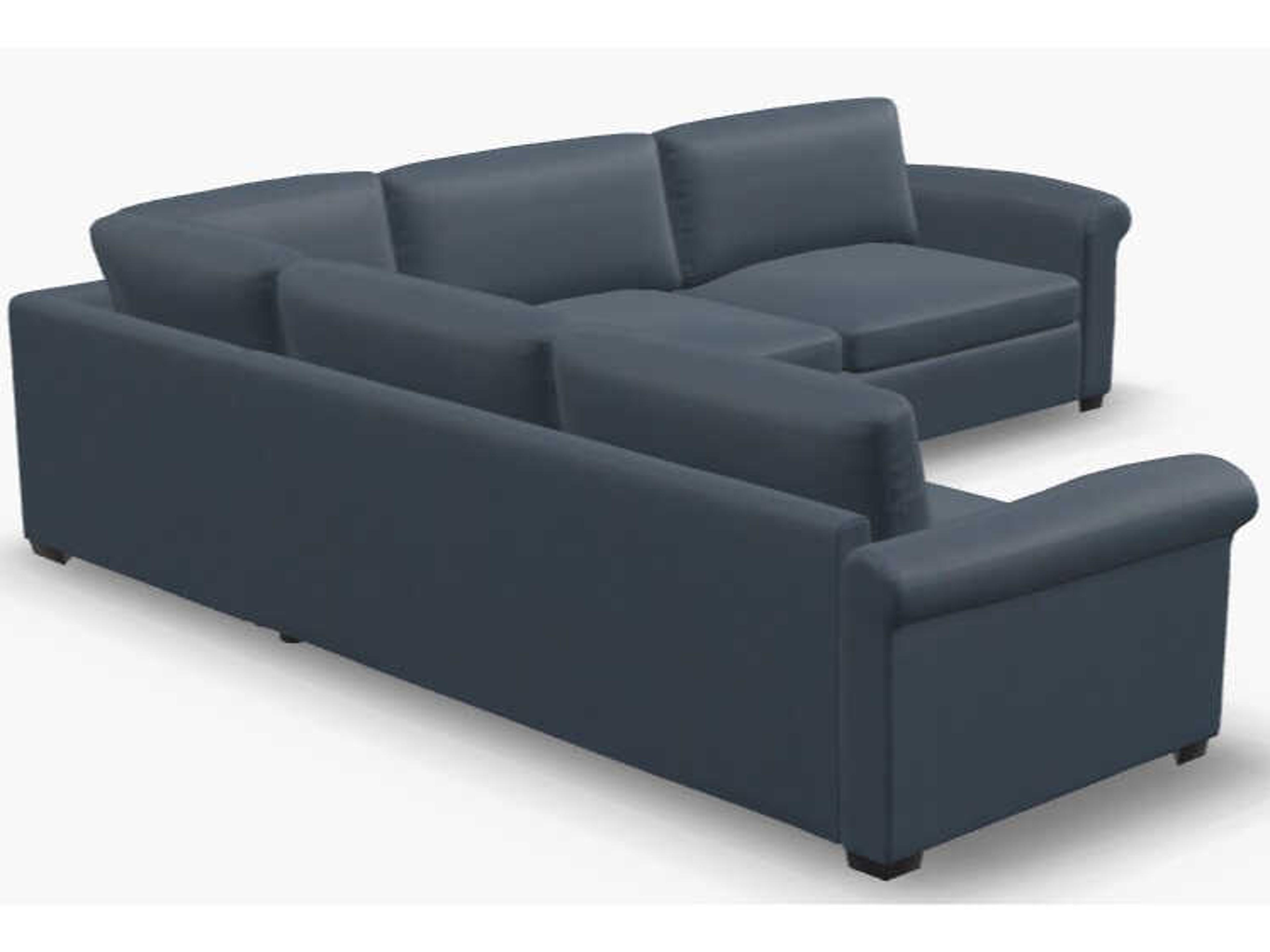 Palliser Ensemble Roll Arm Upholstered Sectional Sofa