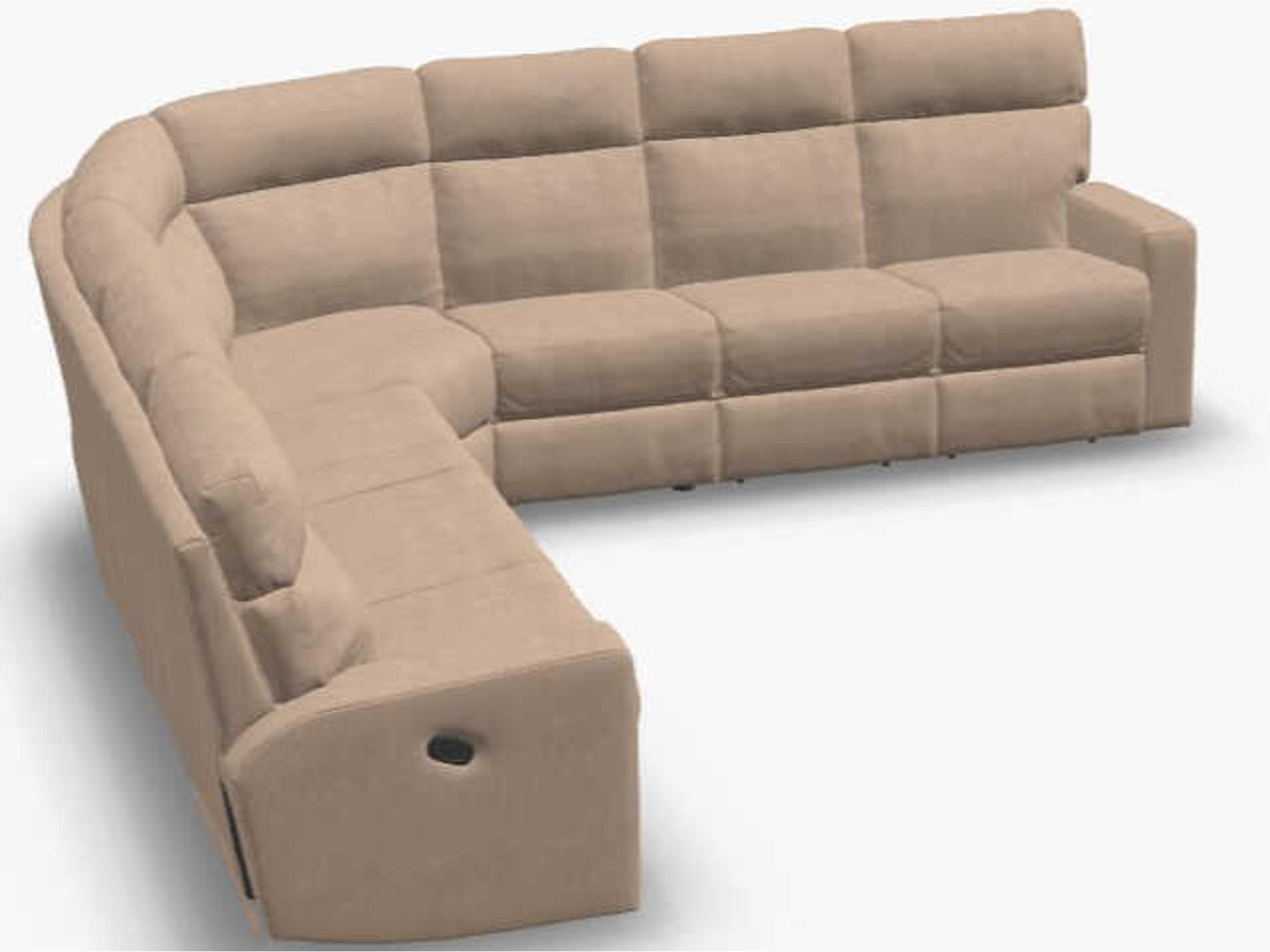 Palliser Oakwood Upholstered Sectional Sofa