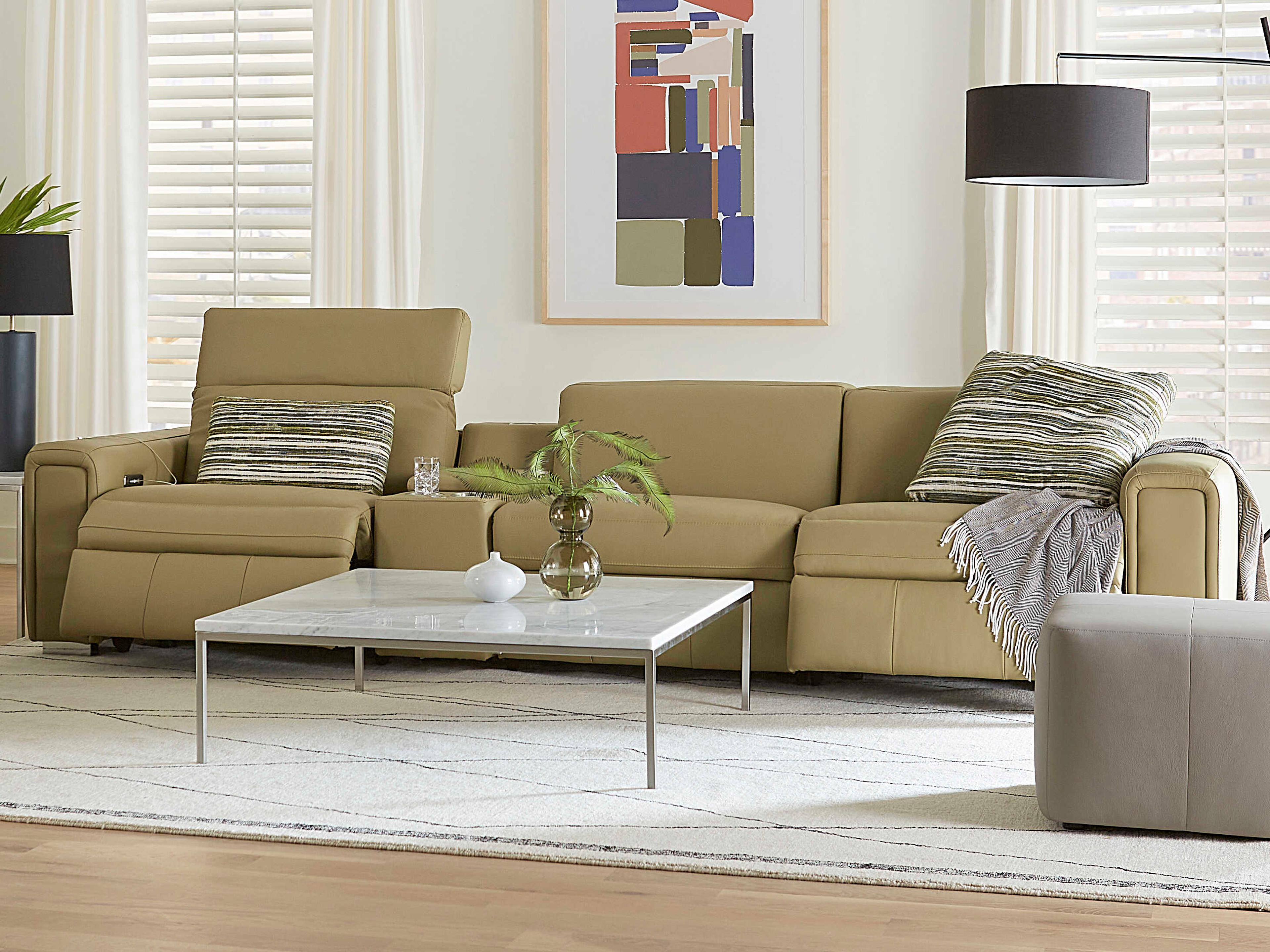 Titan Upholstered Sectional Sofa