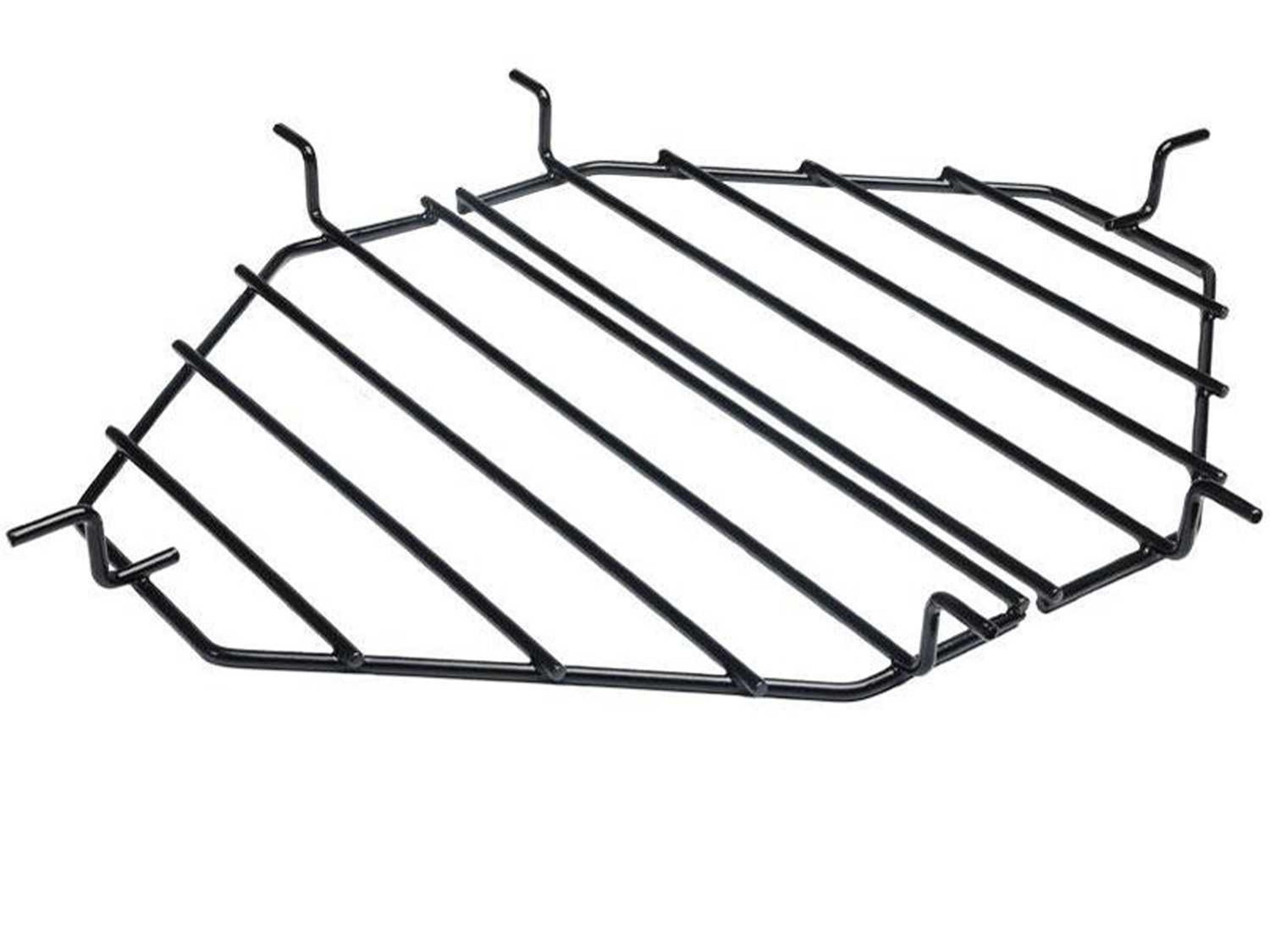 Primo Two Piece Drip Pan / Heat Deflector Racks for Oval Junior Series Grill