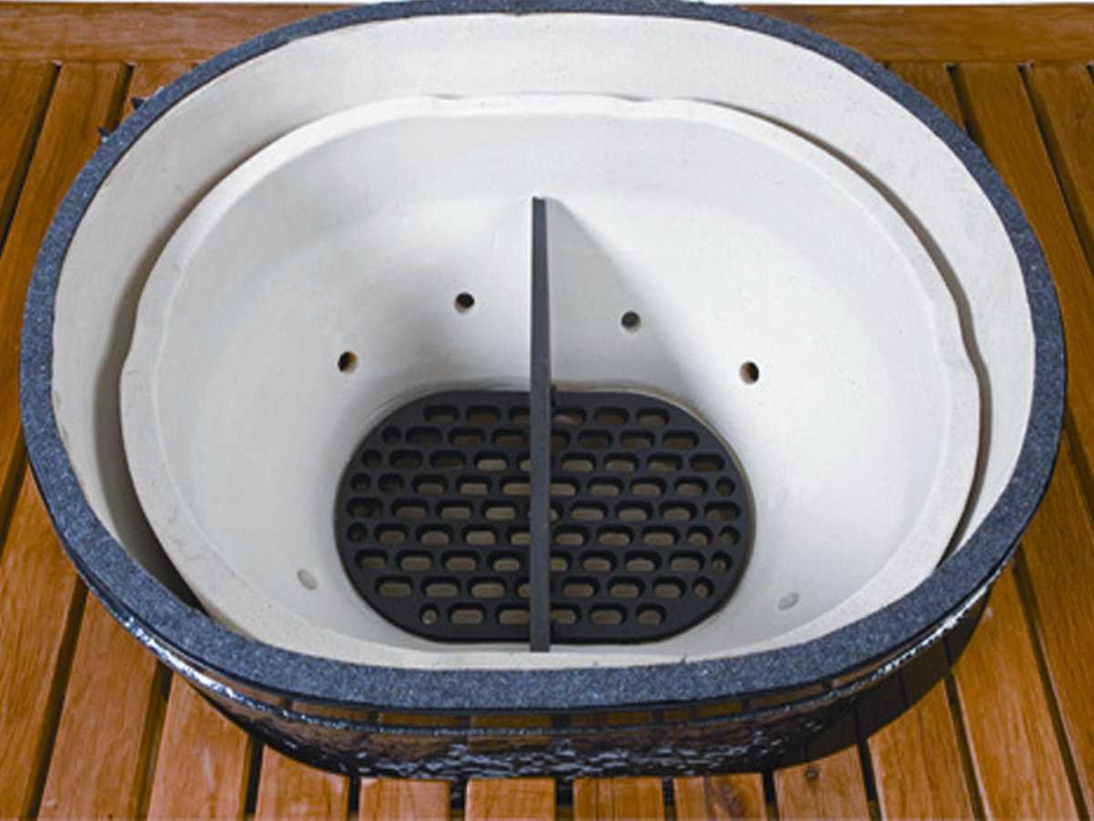 Primo Cast Iron Firebox Divider for Oval JR 200