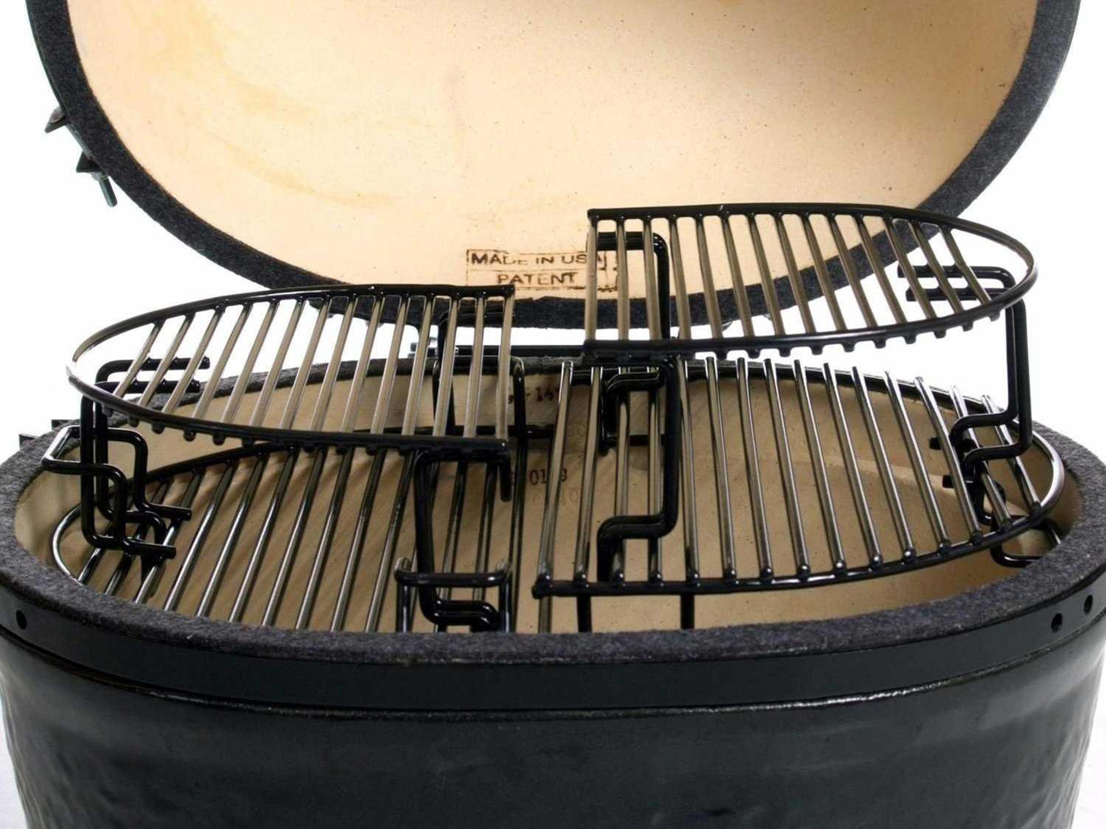 Primo Half-Moon Extended Cooking Rack for Oval Large 300 and Kamado