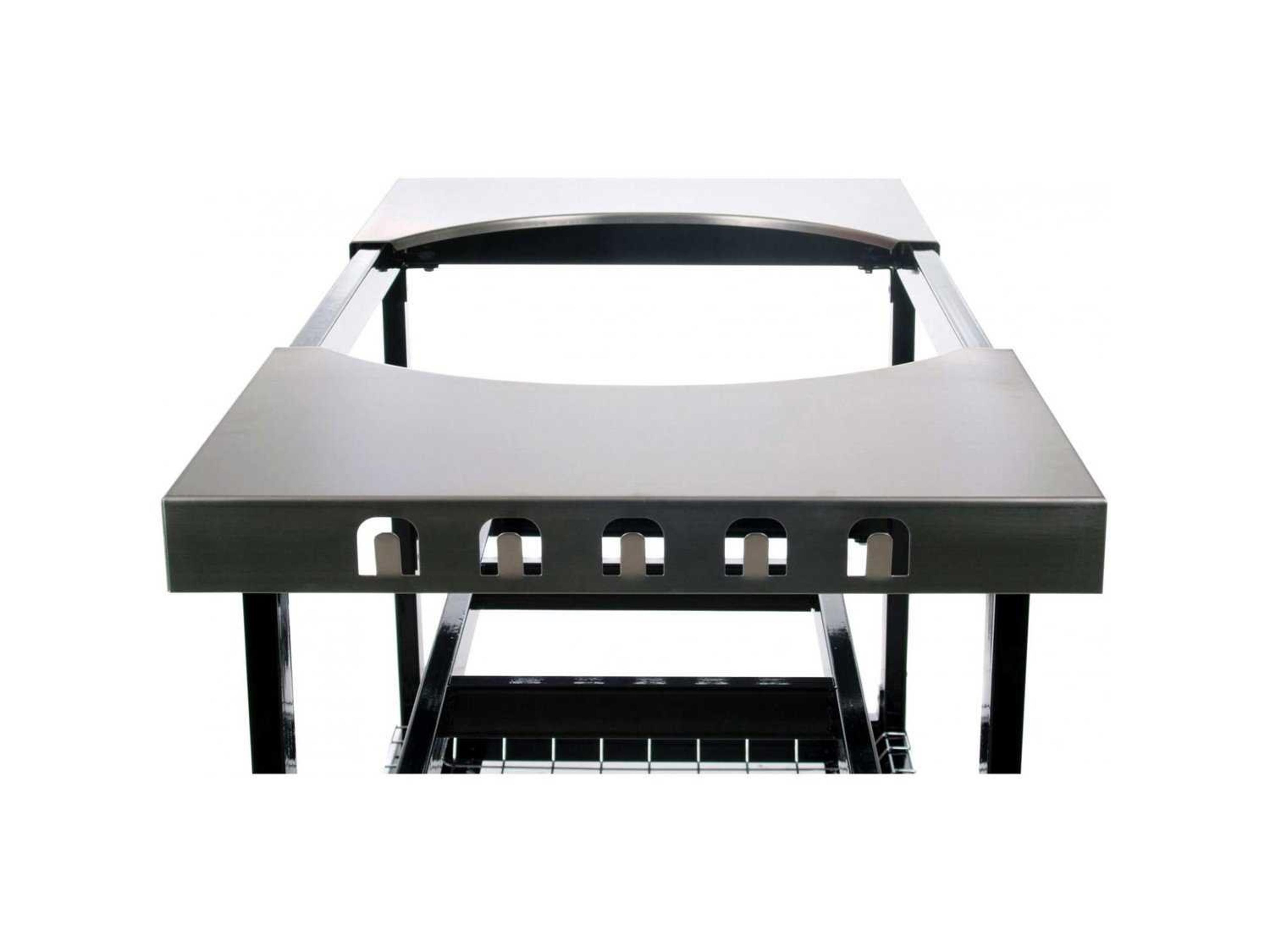 Primo Cart Base with Basket and SS Side Shelves for Oval JR 200