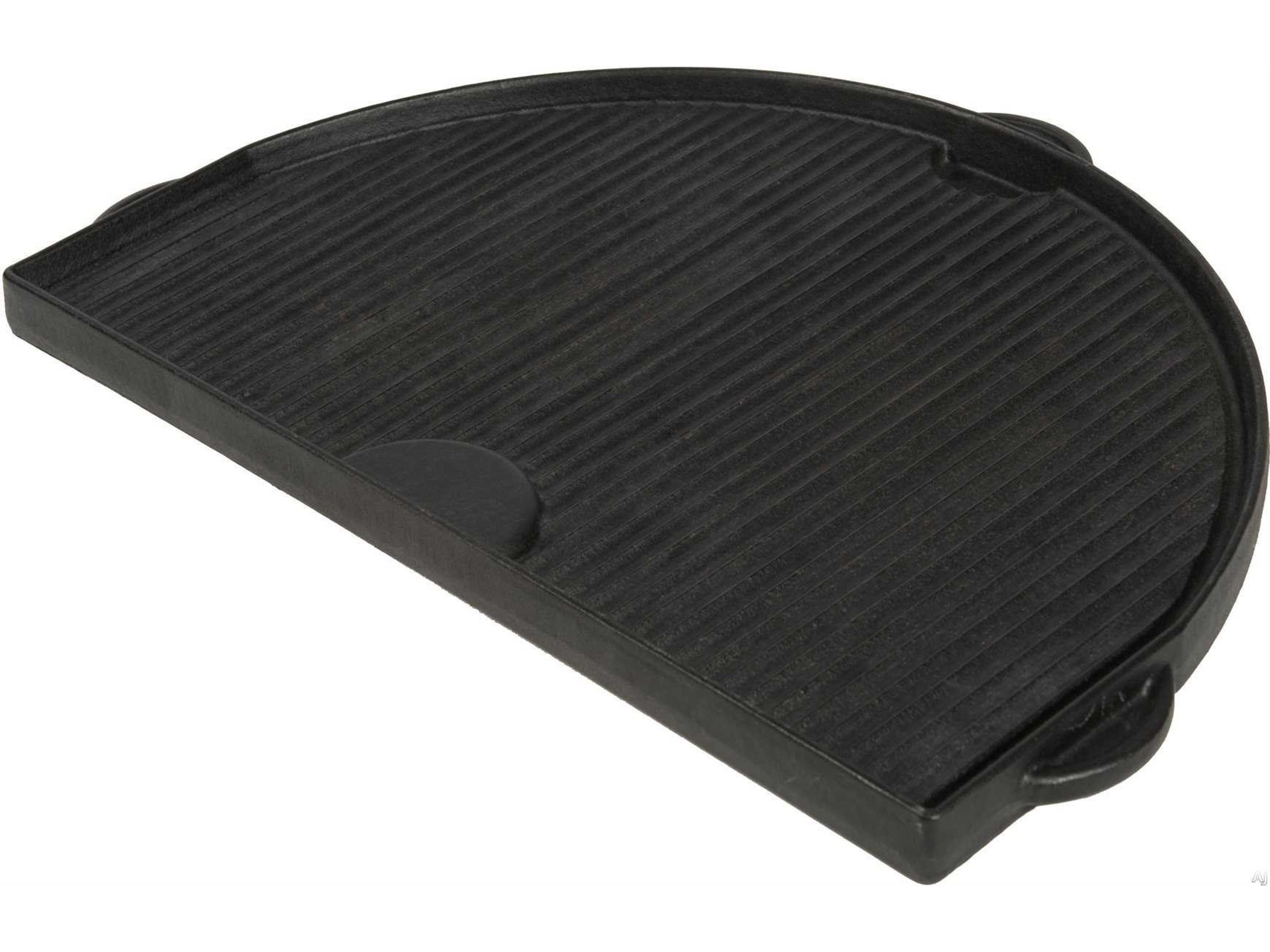 Primo Cast Iron Griddle for Oval XL 400 | Flat and Grooved Sides