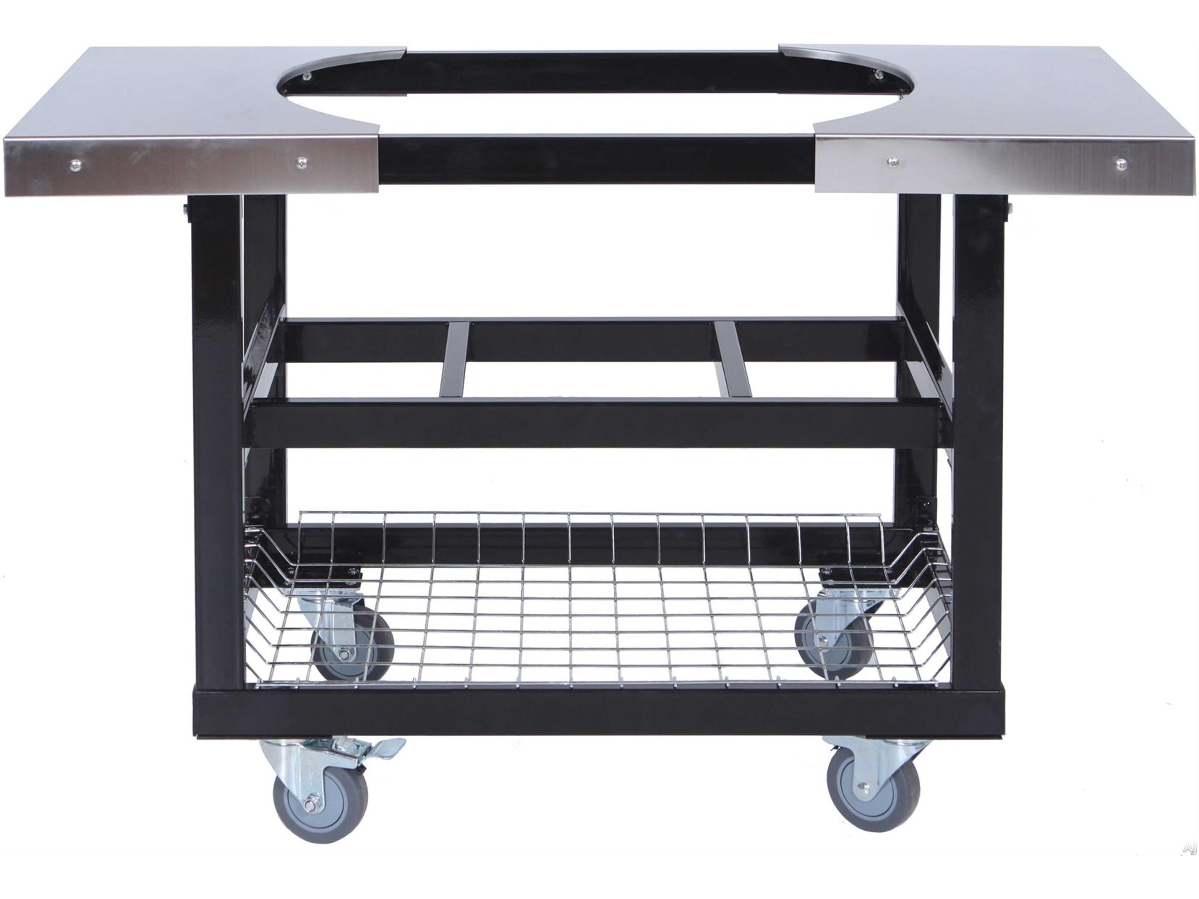 Primo Cart Base with Basket and SS Side Shelves for Oval LG 300 & XL 400