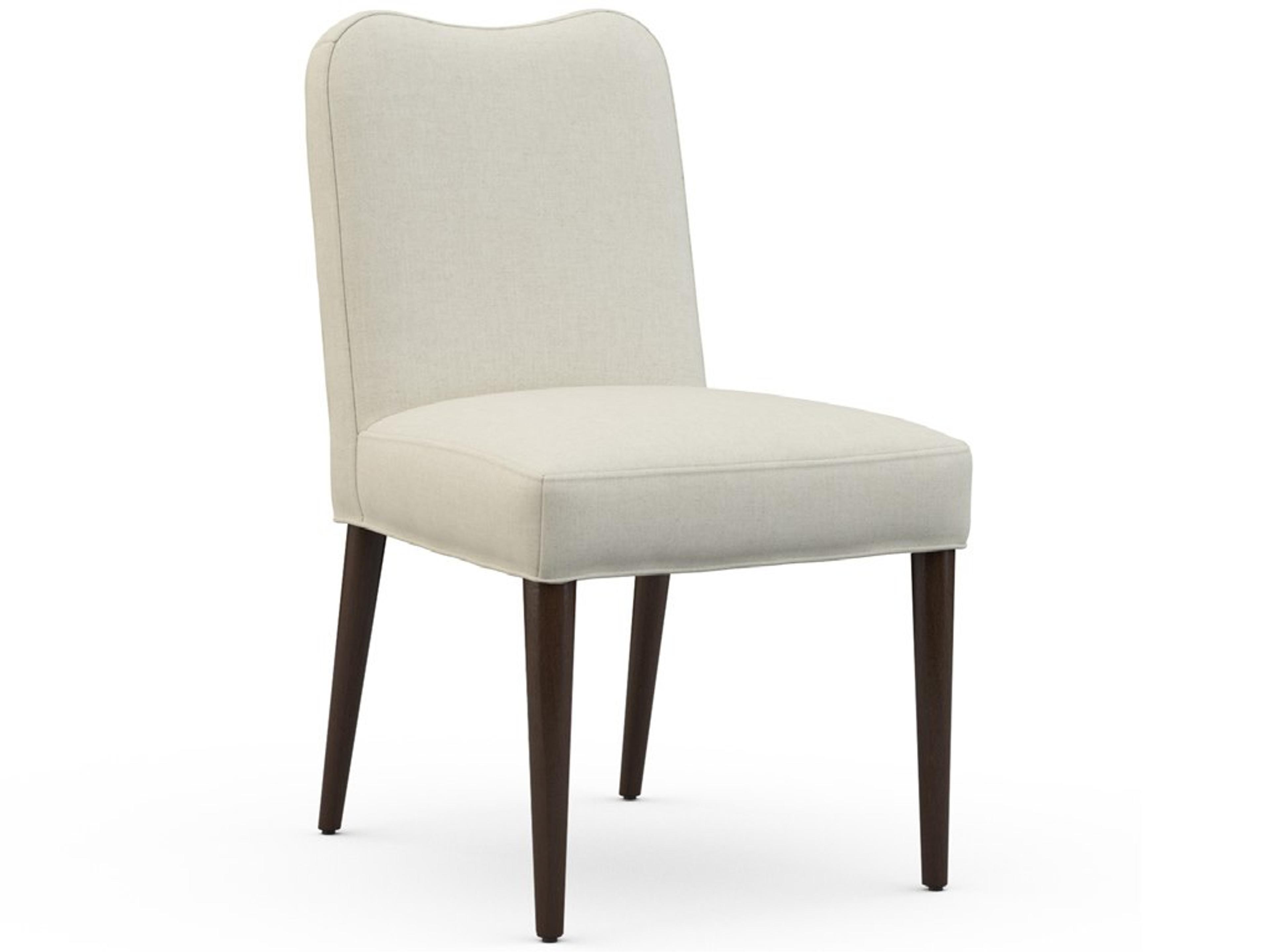Signature Sides Beige Upholstered Armless Dining Chair