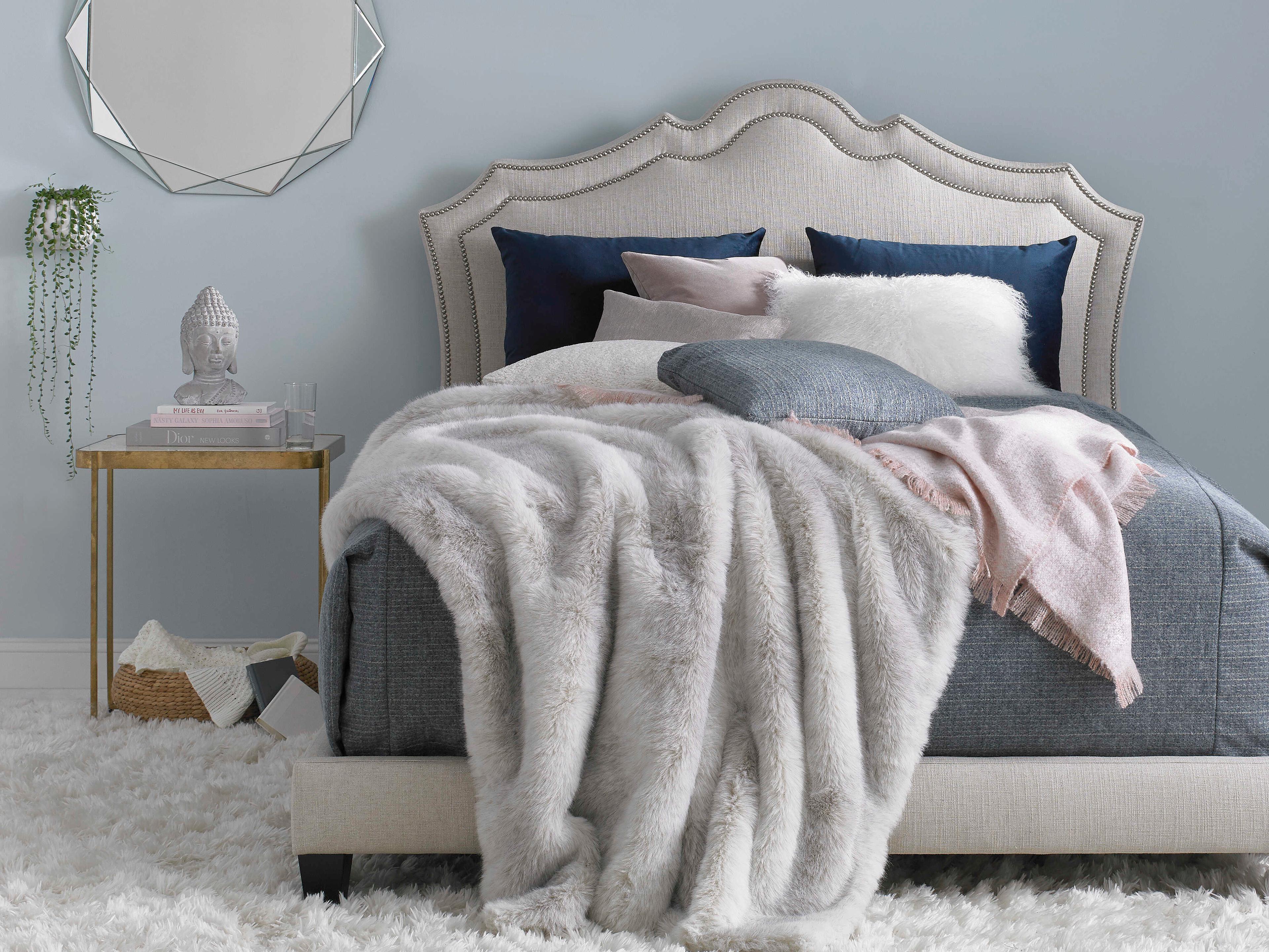 Precedent Mackenzie Upholstered King Panel Bed