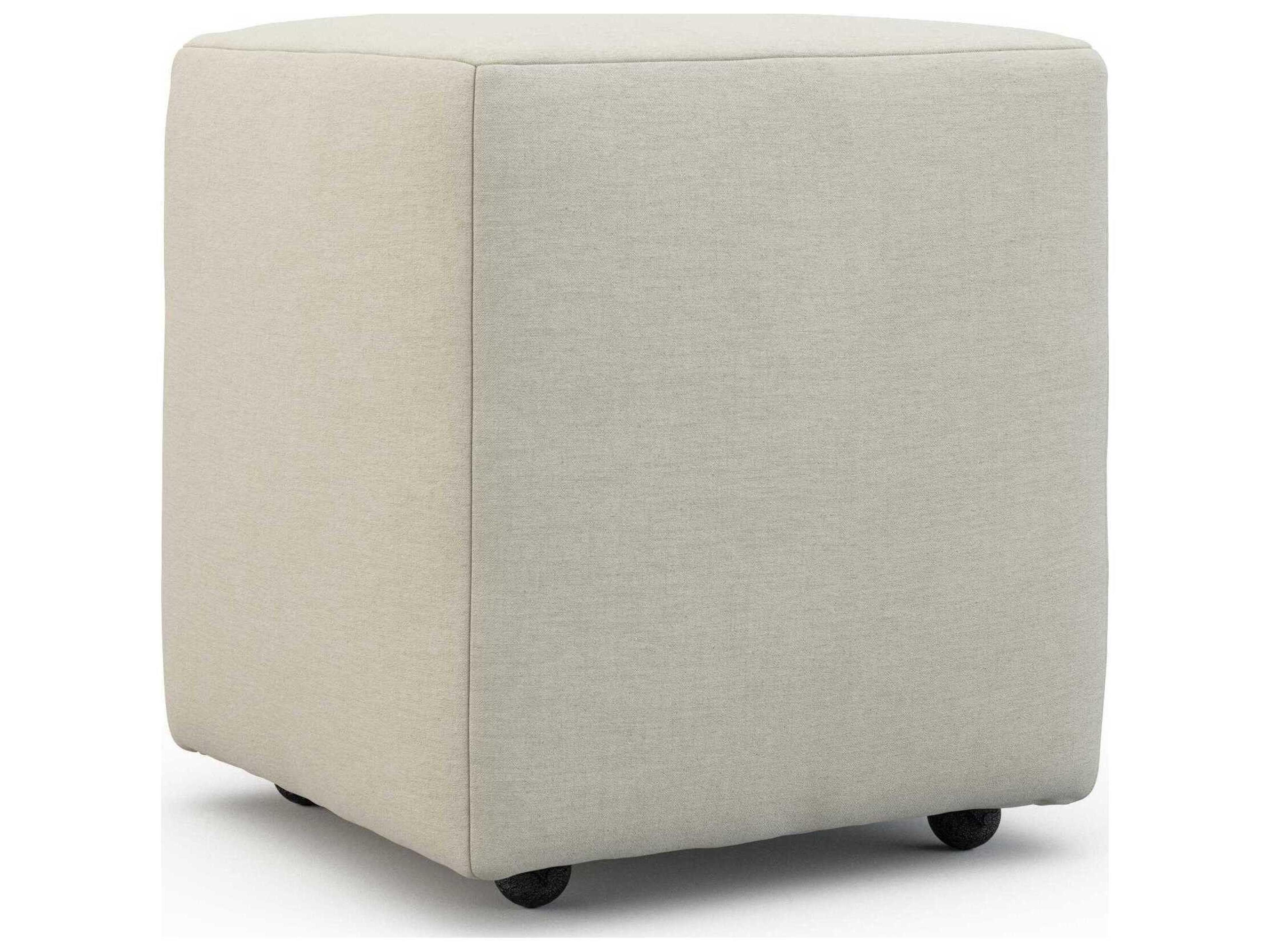 Elliott Caster Ottoman