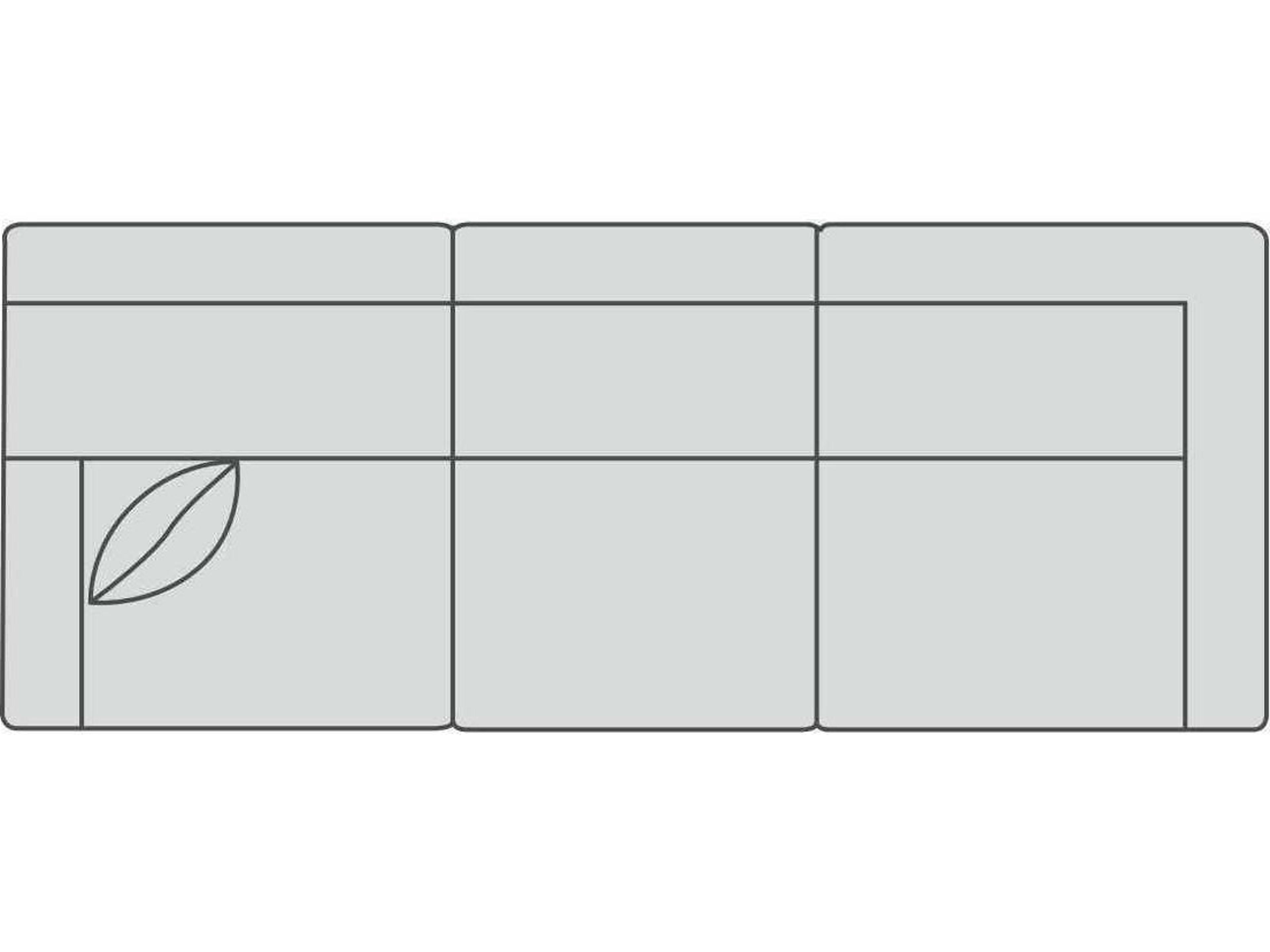 Ethan Left Arm Corner Modular Sofa