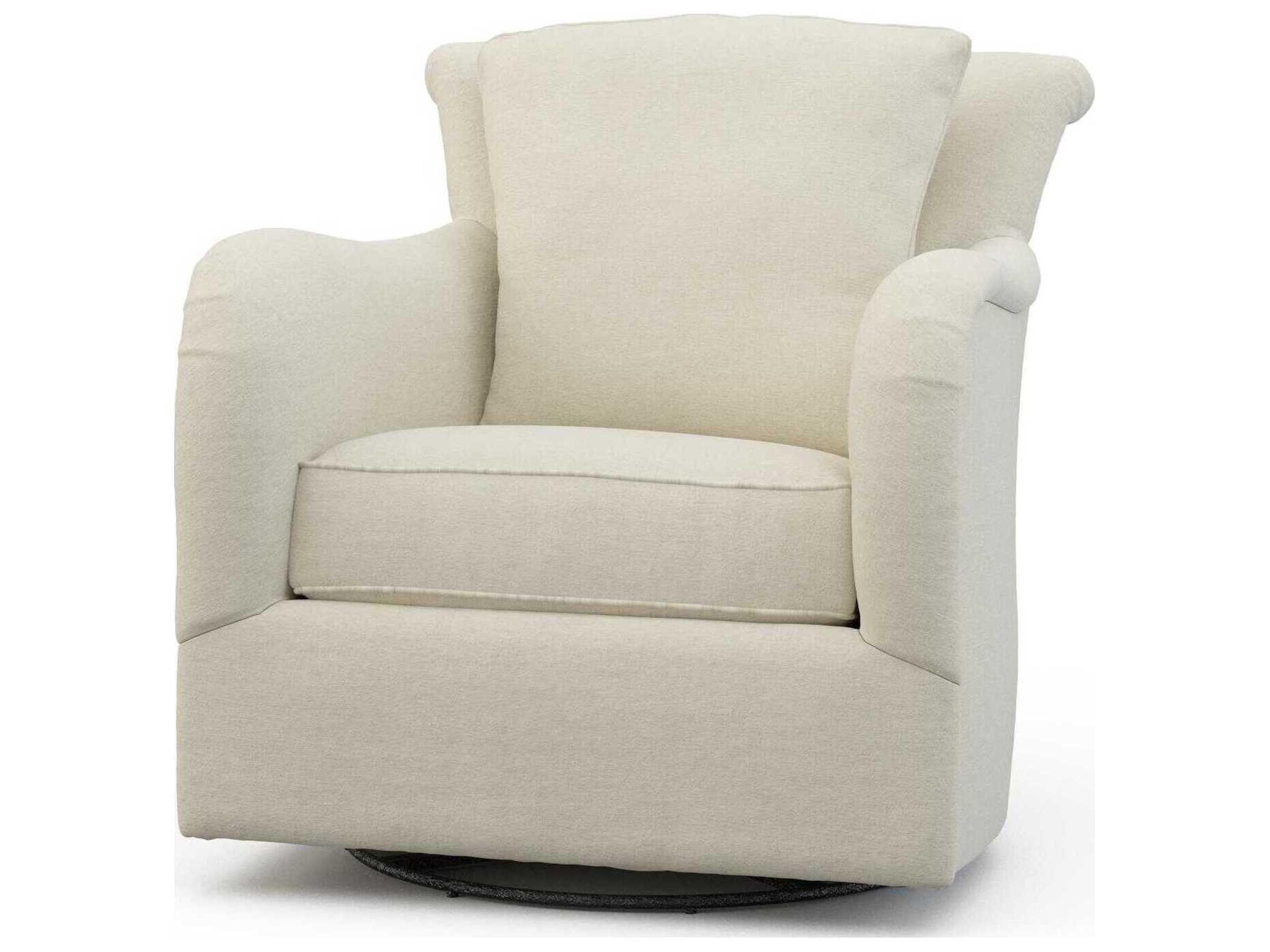 Dalton Glider Beige Accent Chair