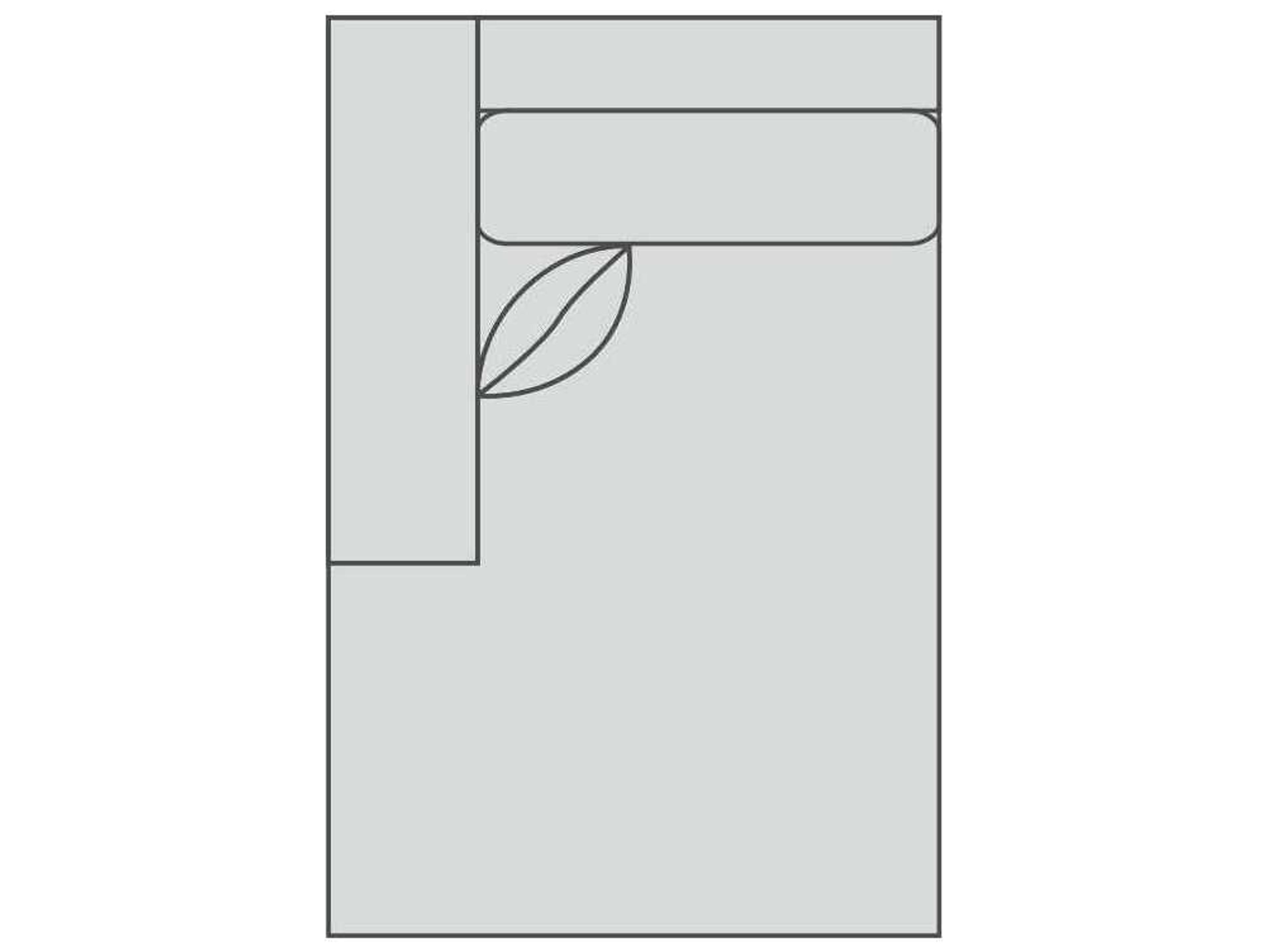 Jake 1/1 Left Arm Chaise (w/ -JR)