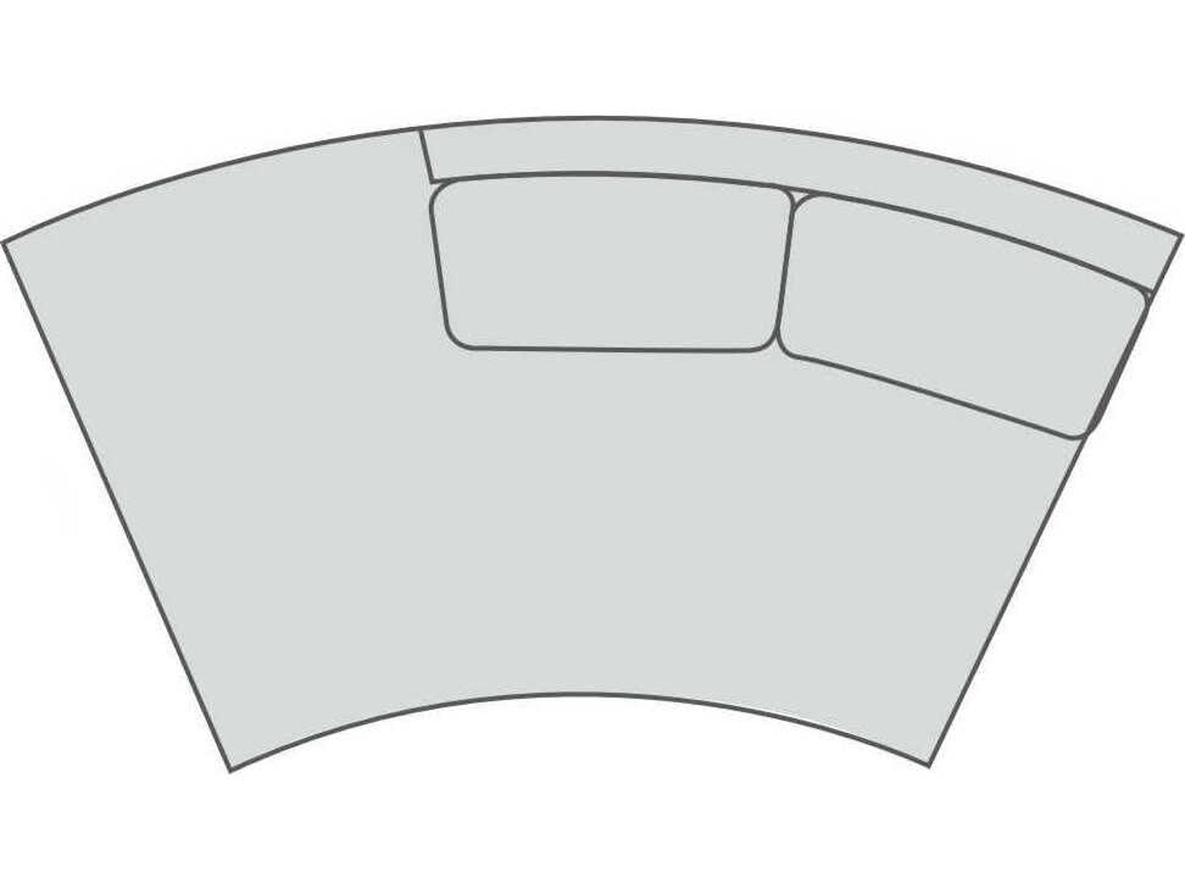 Kylie Curved Left Arm Bumper