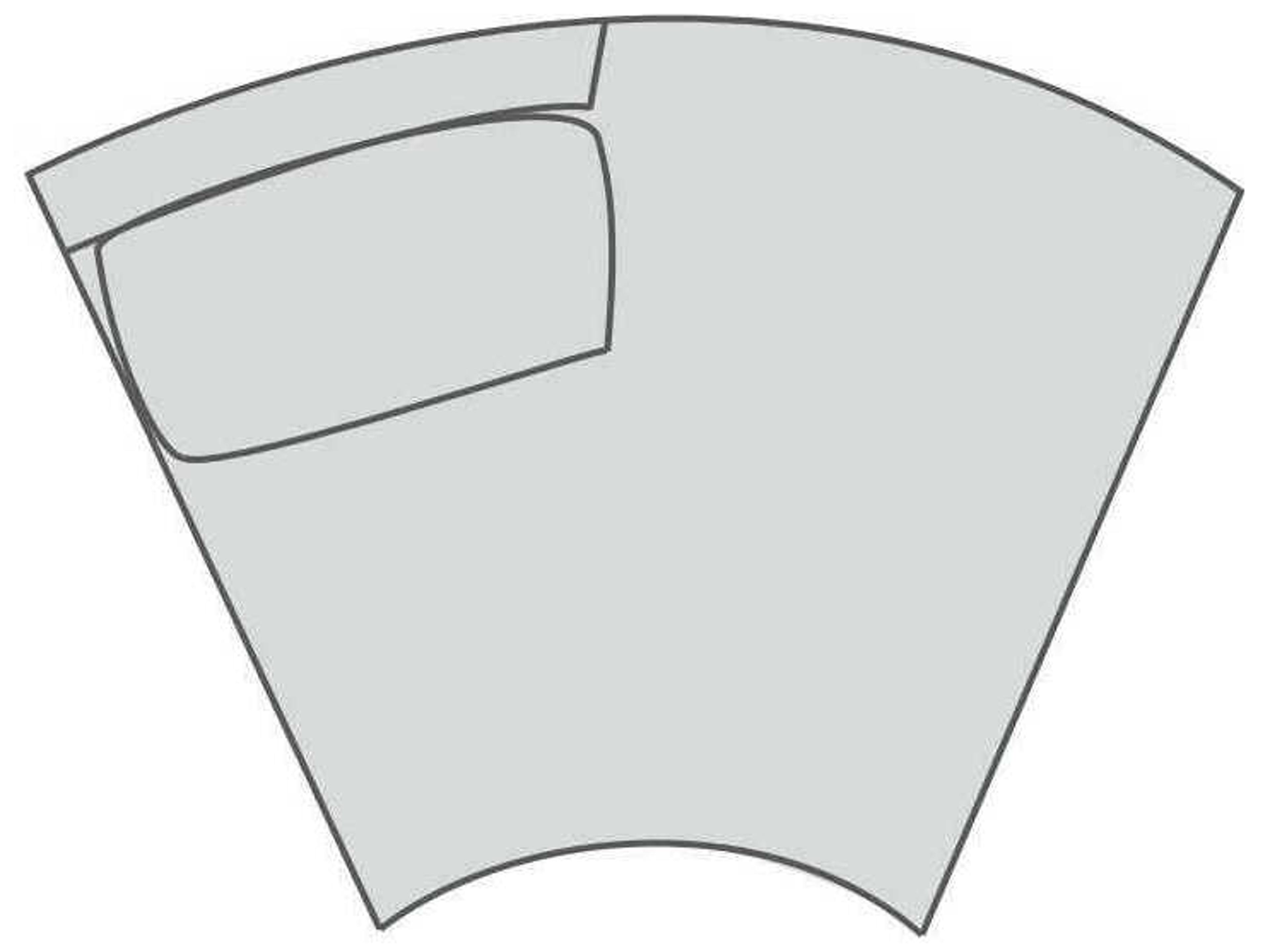 Kylie Curved Chaise Right