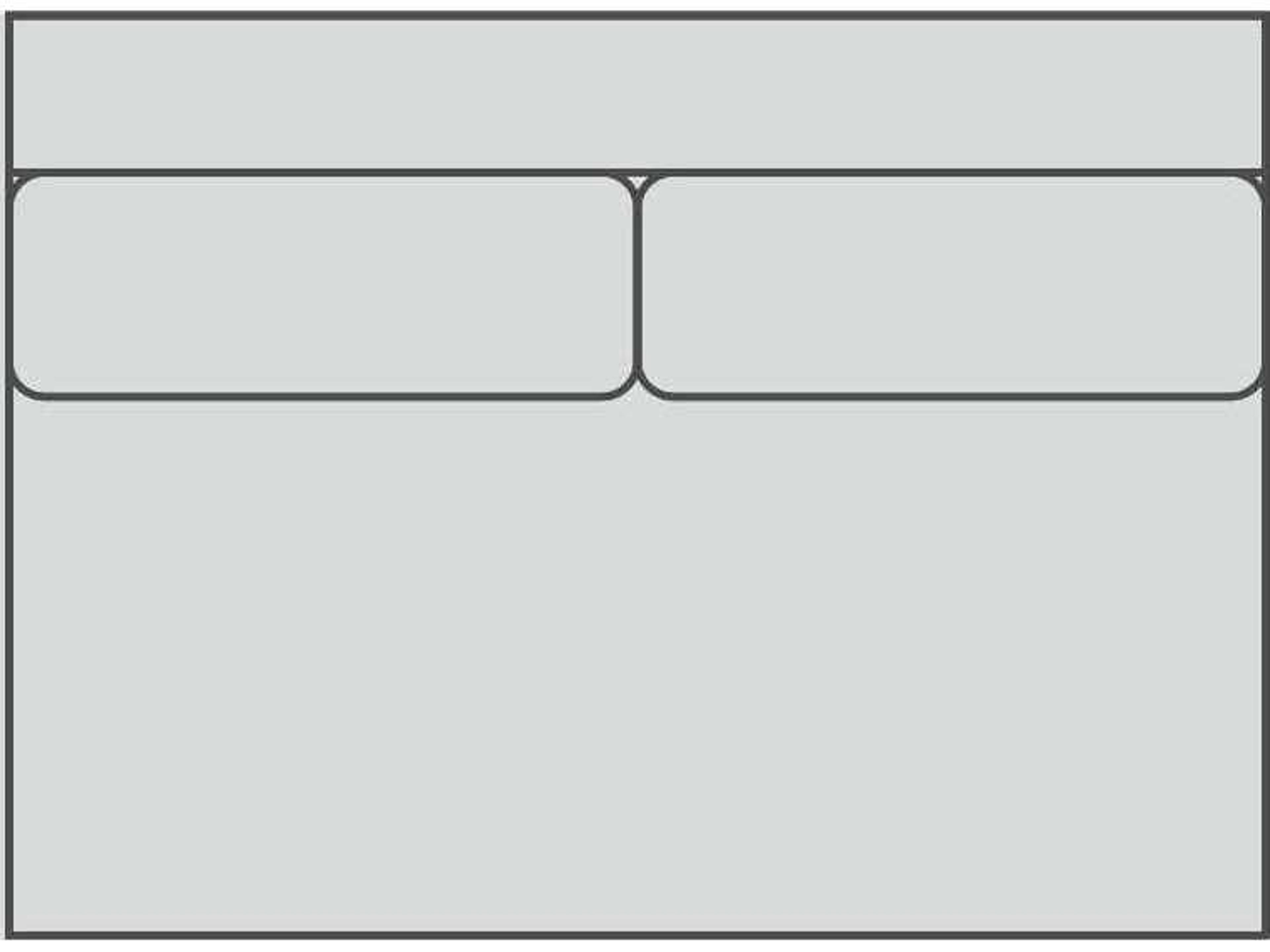 Connor 2/1 Armless Short Modular Loveseat