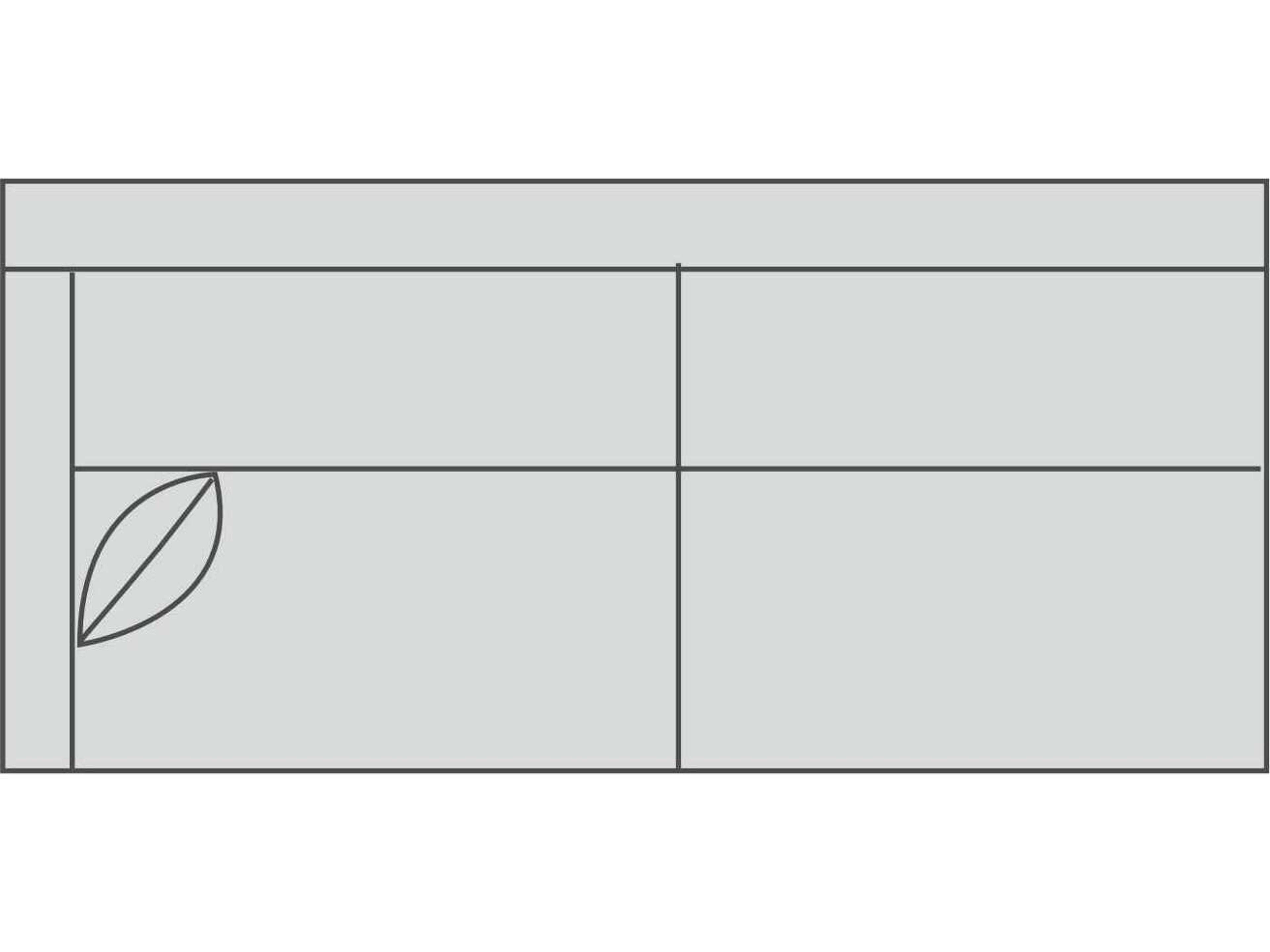 Luxe Life Left Arm Modular Sofa