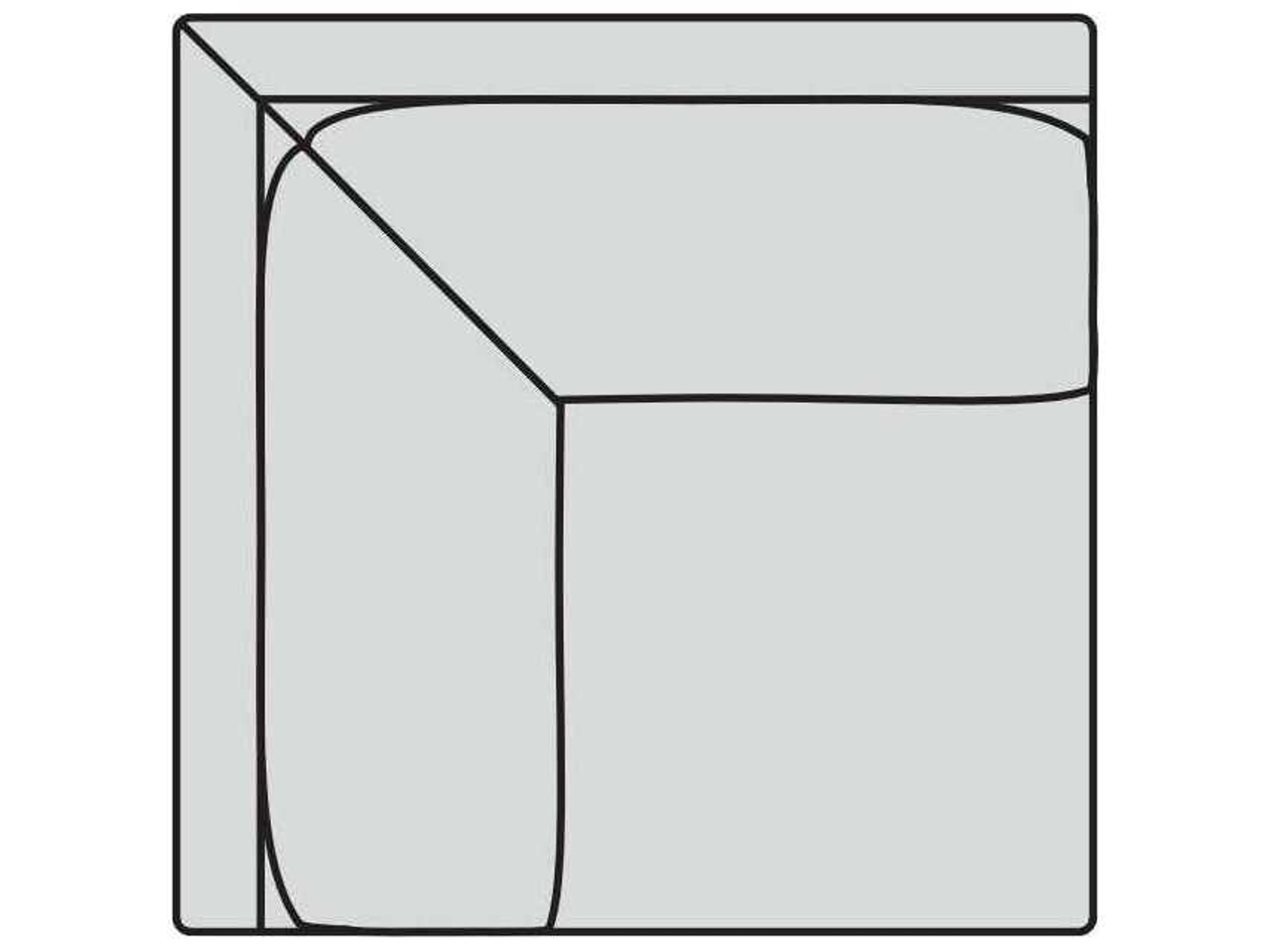 Oliver Inside Corner Chair