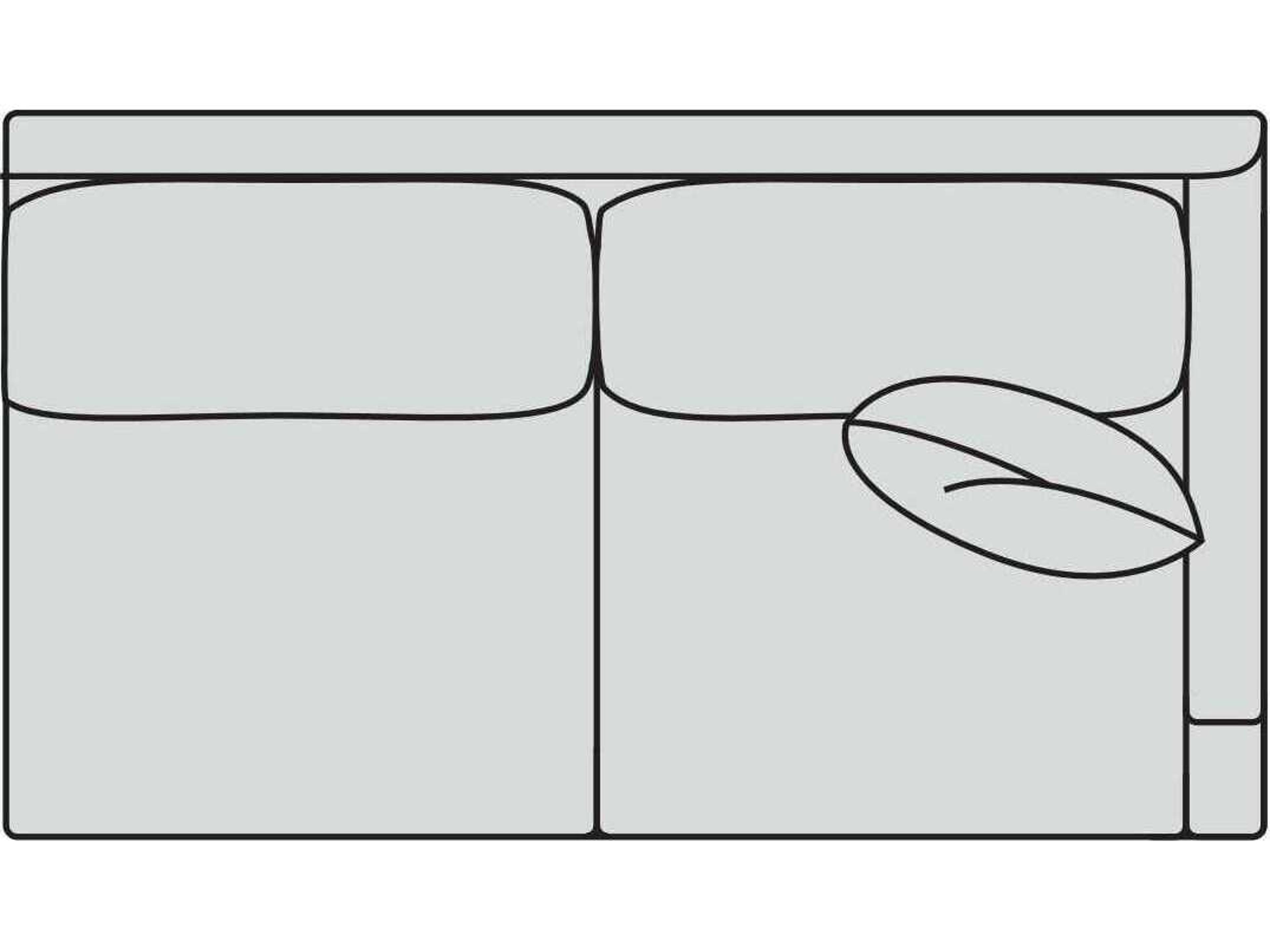 Oliver Right Arm Modular Loveseat