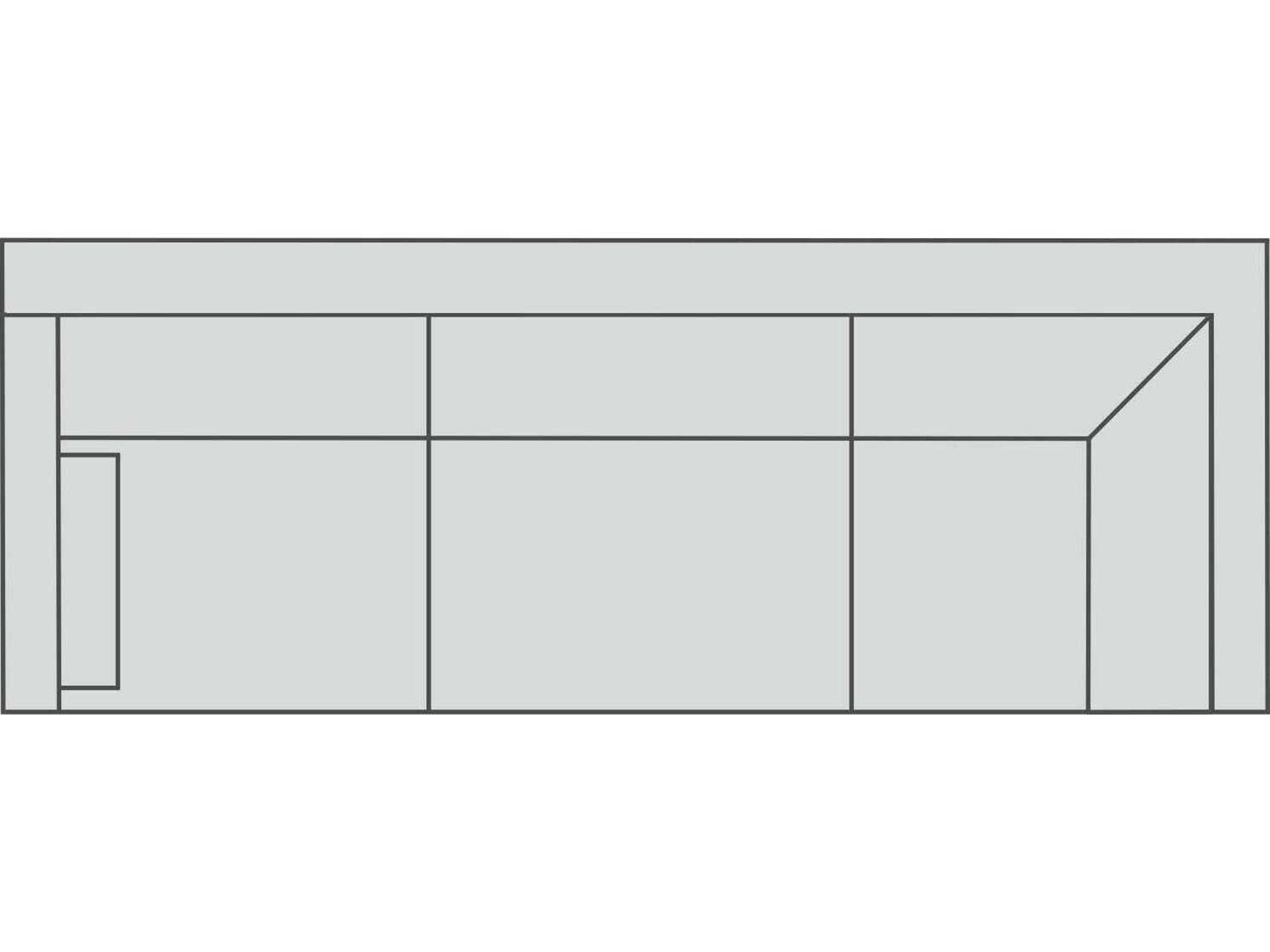 Preston Left Arm Corner Modular Sofa