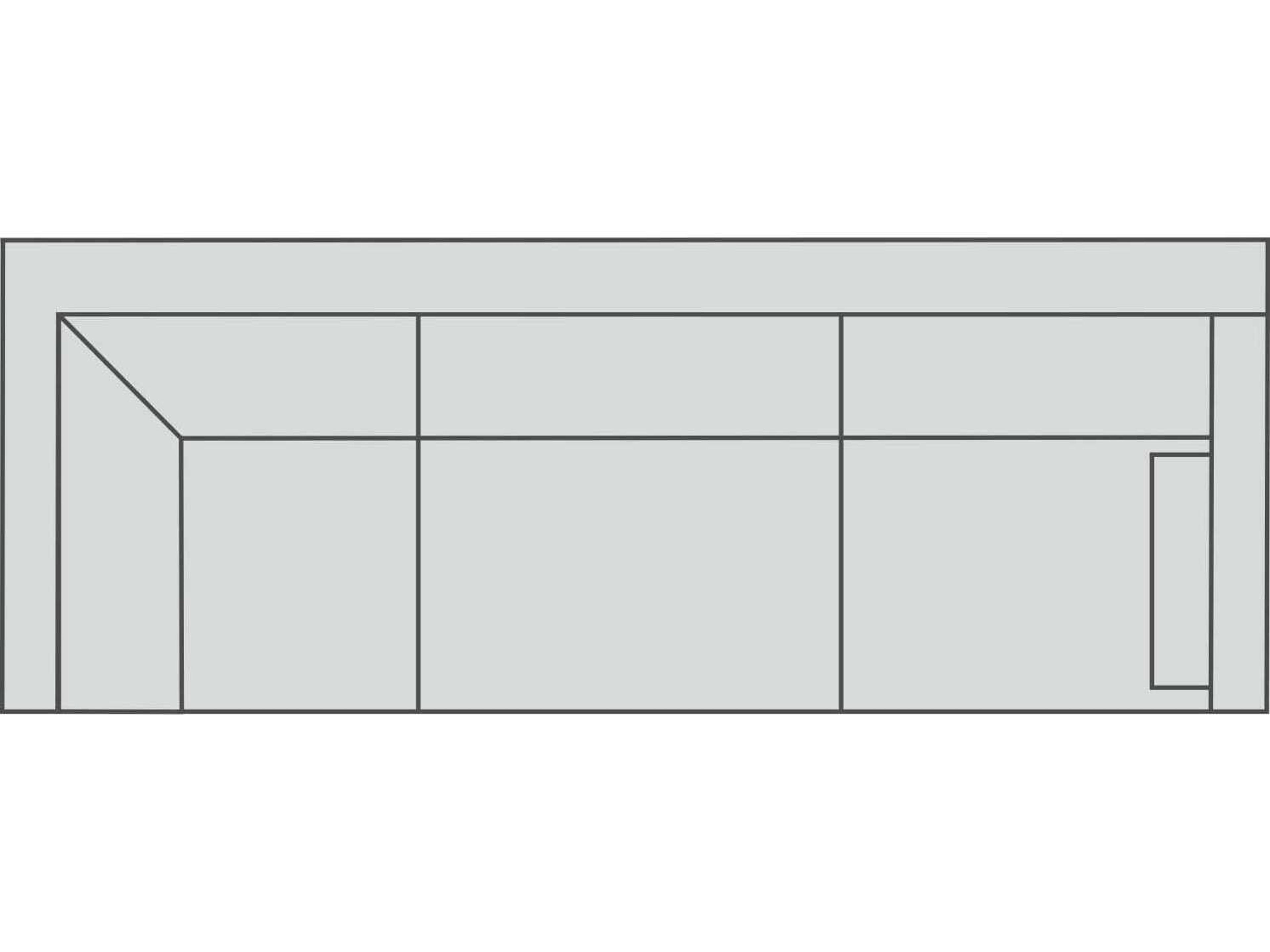 Preston Right Arm Corner Modular Sofa